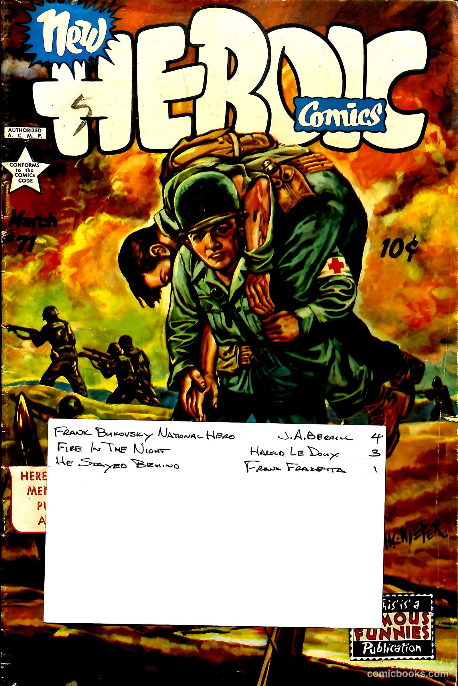 New Heroic Comics #71 — page 38 of 38