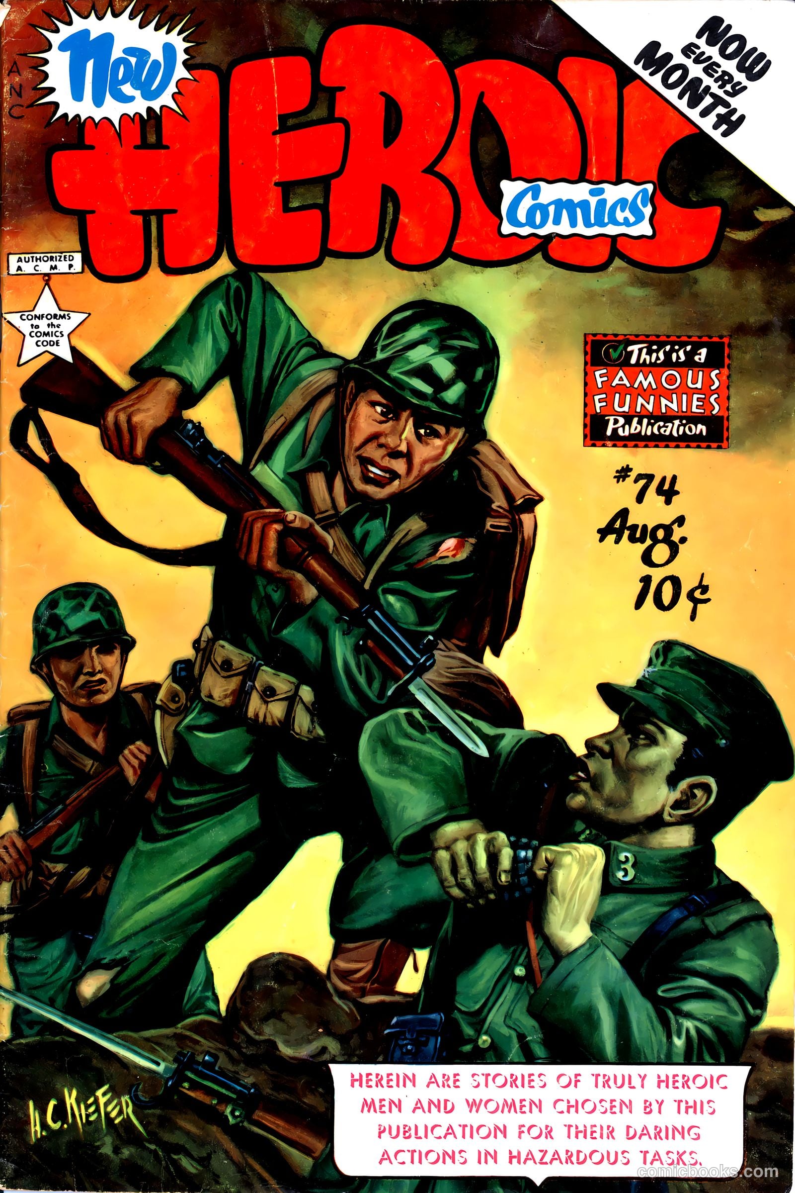 New Heroic Comics #74 — page 1 of 37
