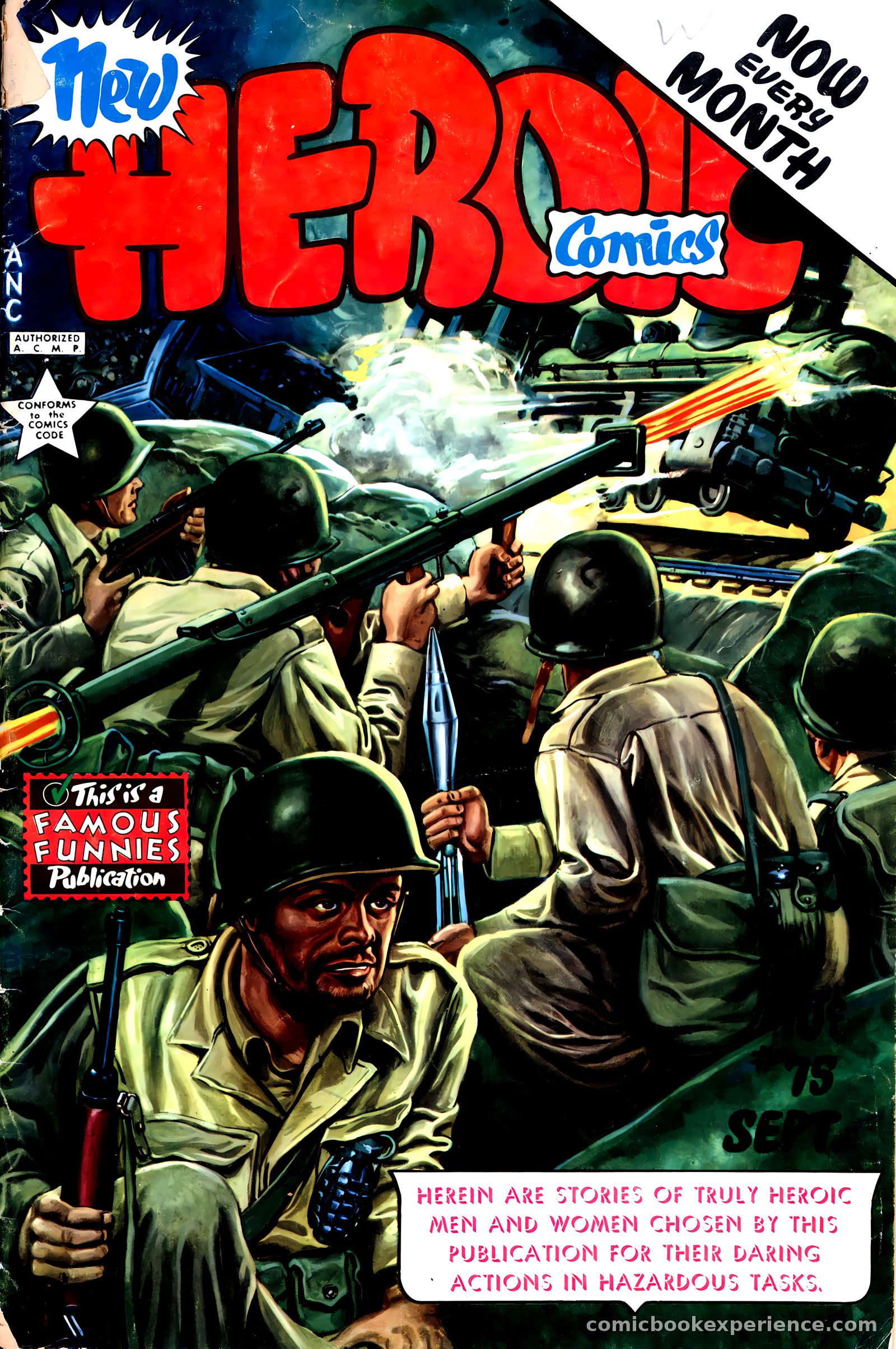 New Heroic Comics #75 — page 1 of 36