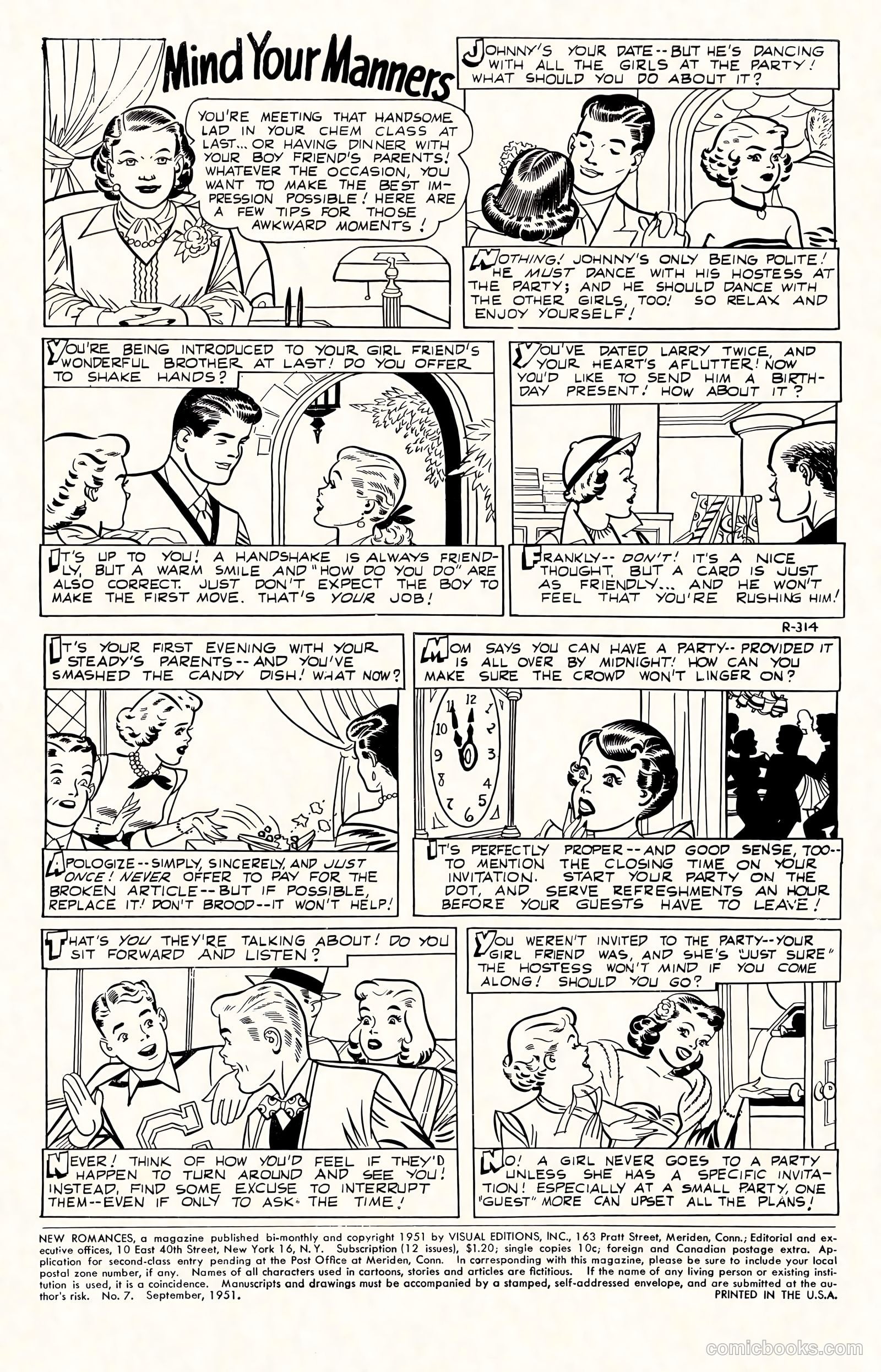 New Romances #7 — page 2 of 36