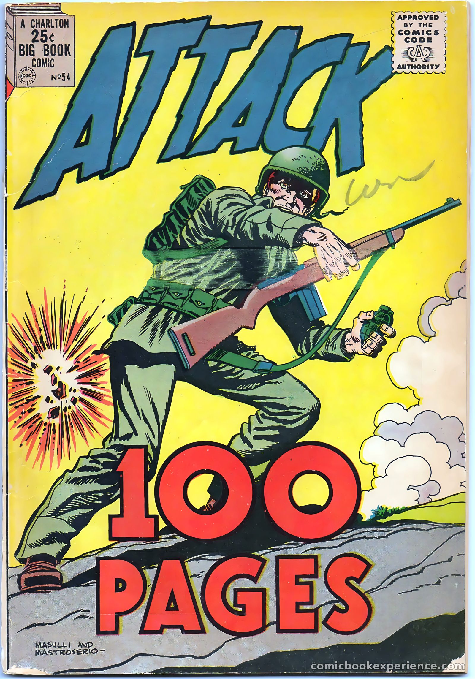 Attack! #54 — page 1 of 100