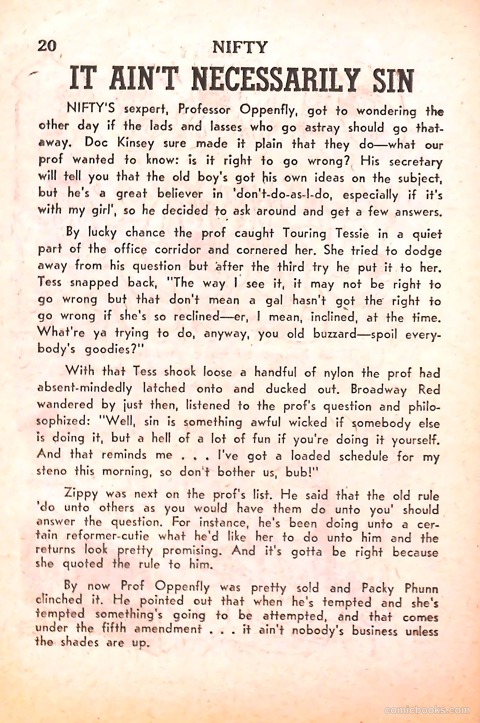 Nifty #6 — page 22 of 100