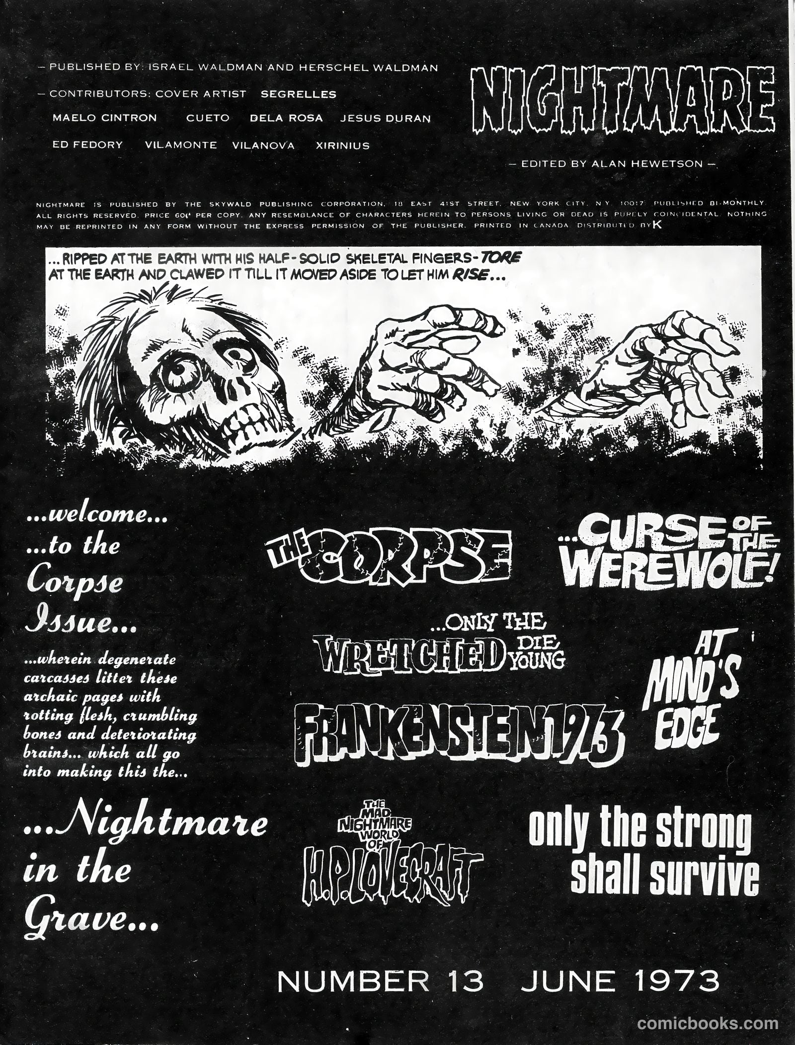 Nightmare #13 — page 3 of 67
