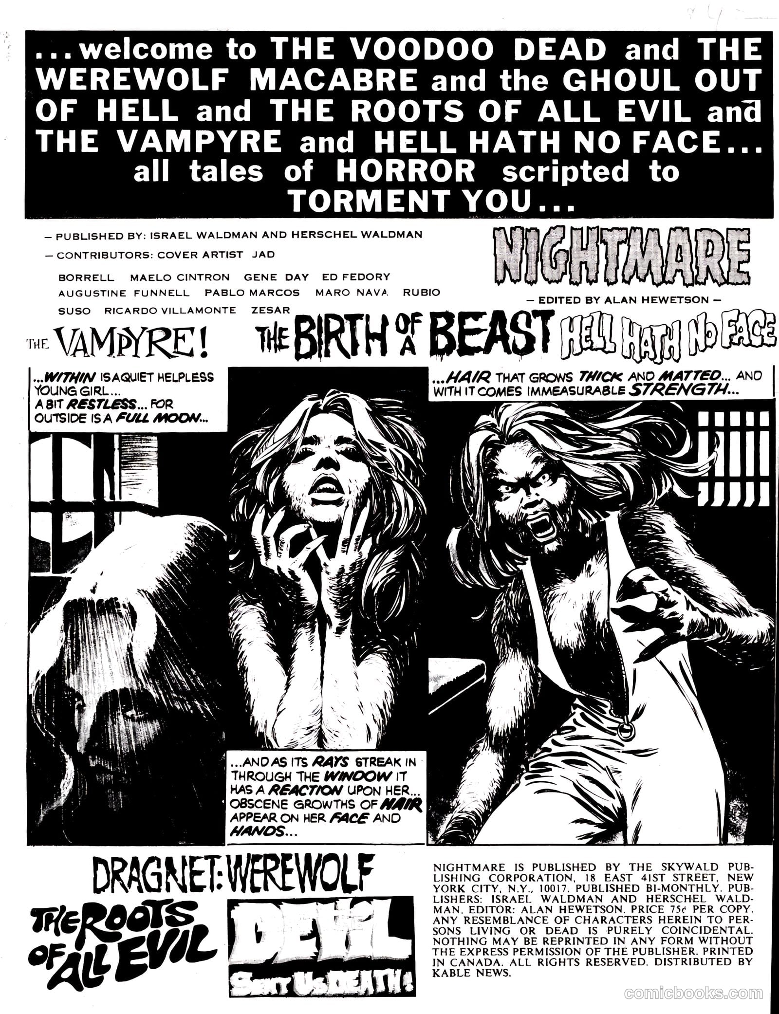 Nightmare #16 — page 3 of 66