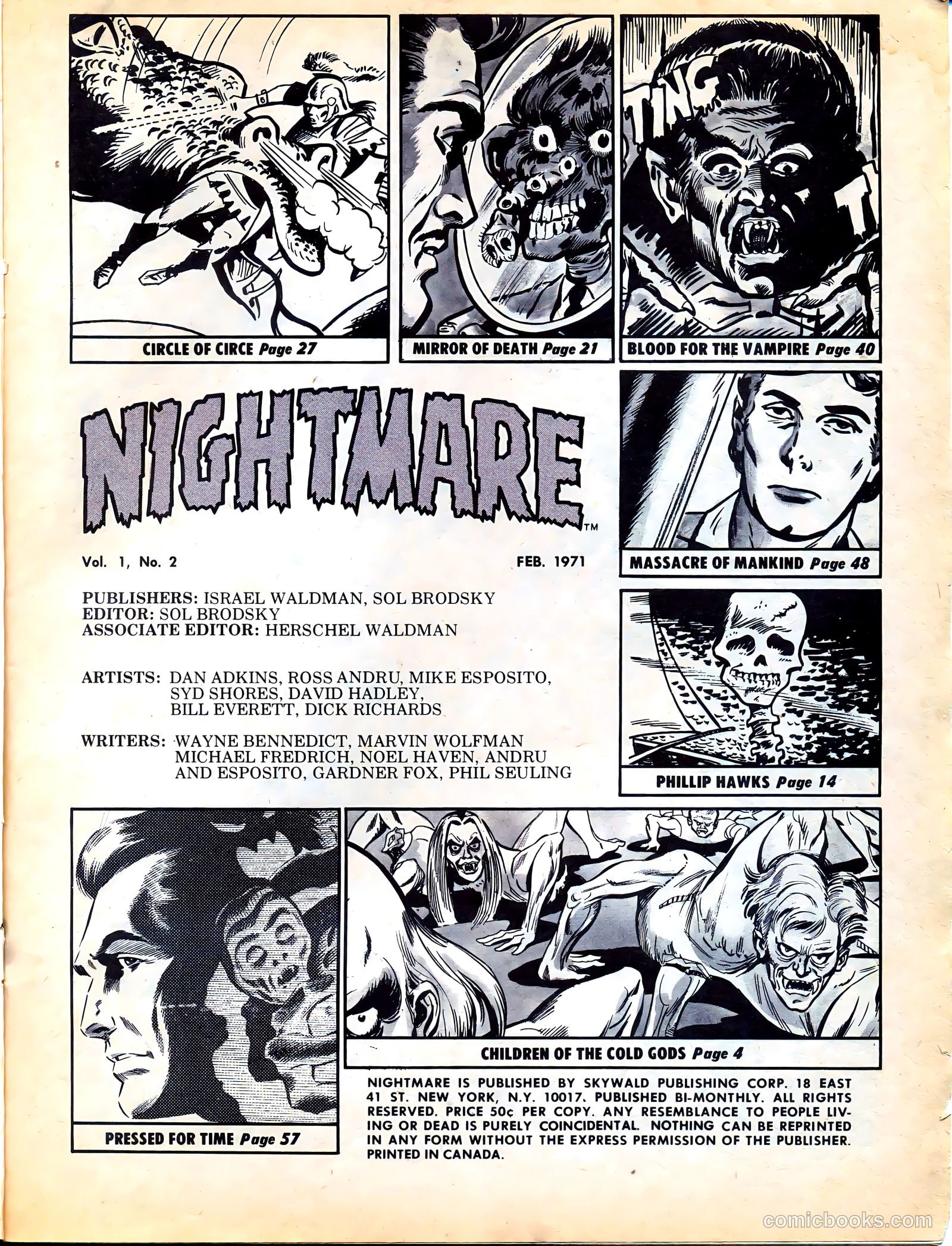 Nightmare #2 — page 3 of 68