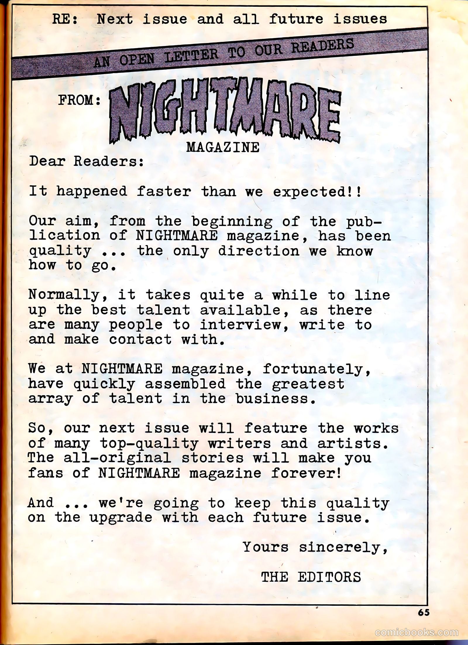 Nightmare #2 — page 65 of 68