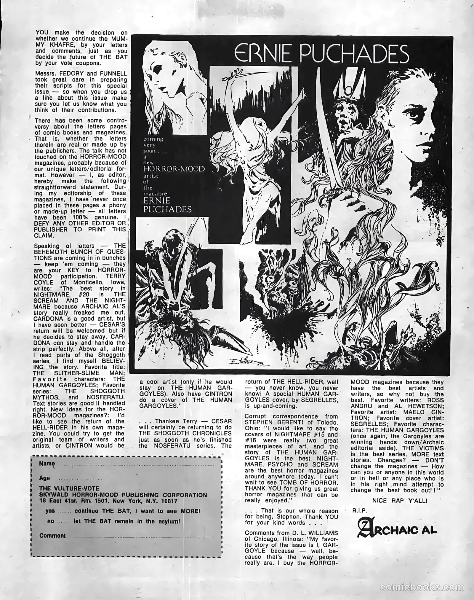 Nightmare #22 — page 17 of 68