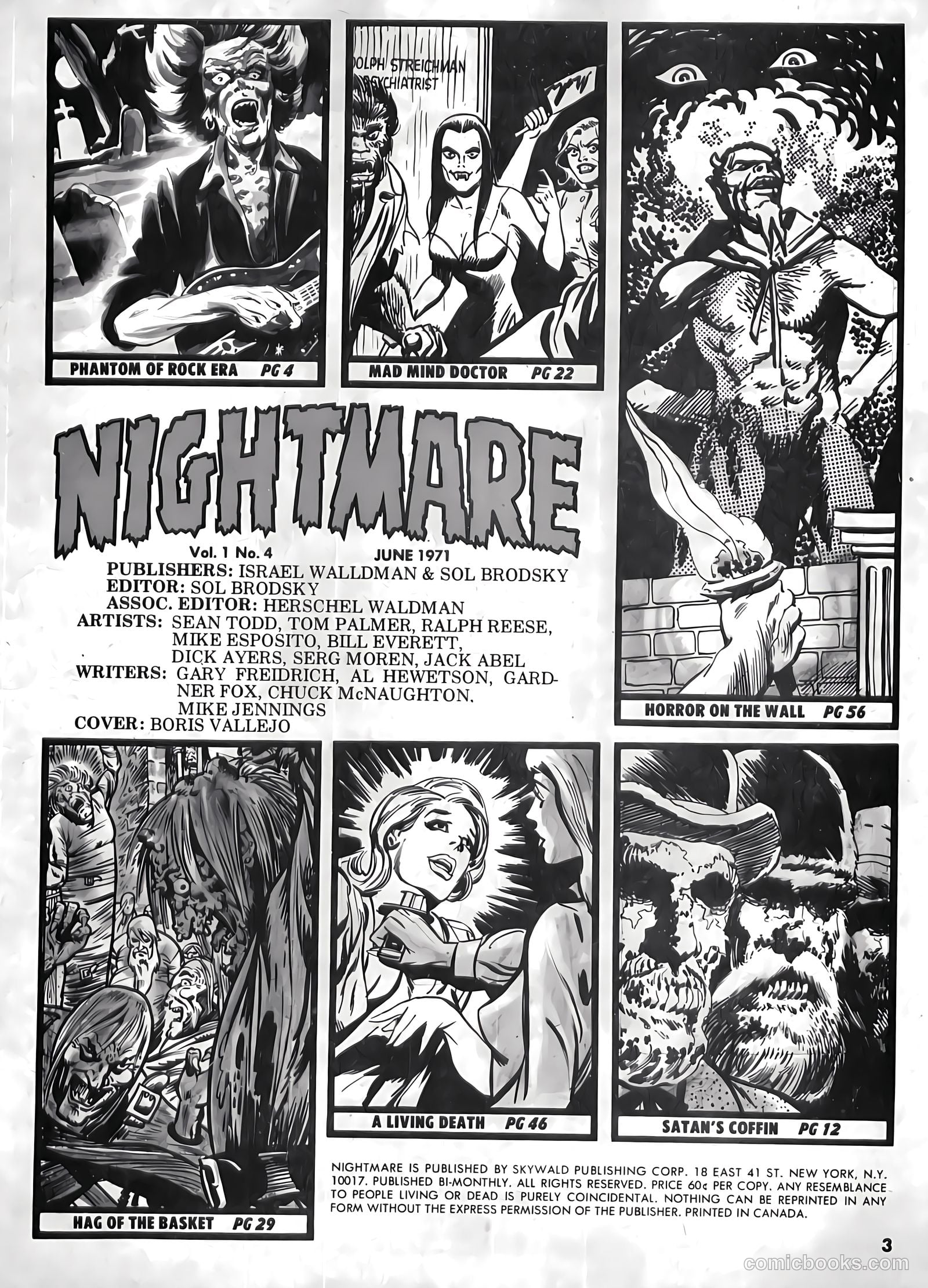 Nightmare #4 — page 3 of 68