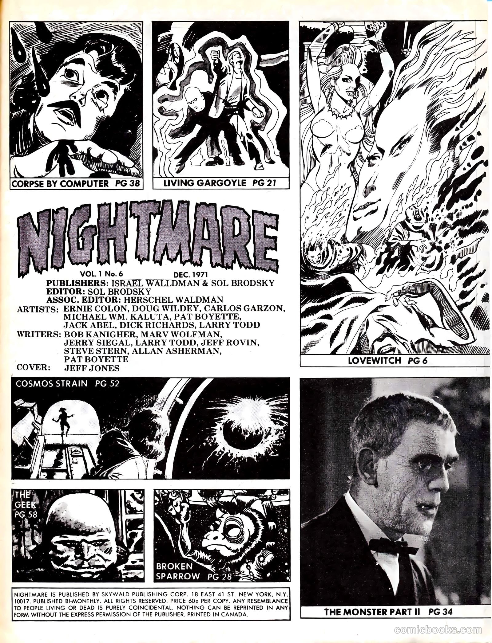 Nightmare #6 — page 3 of 67