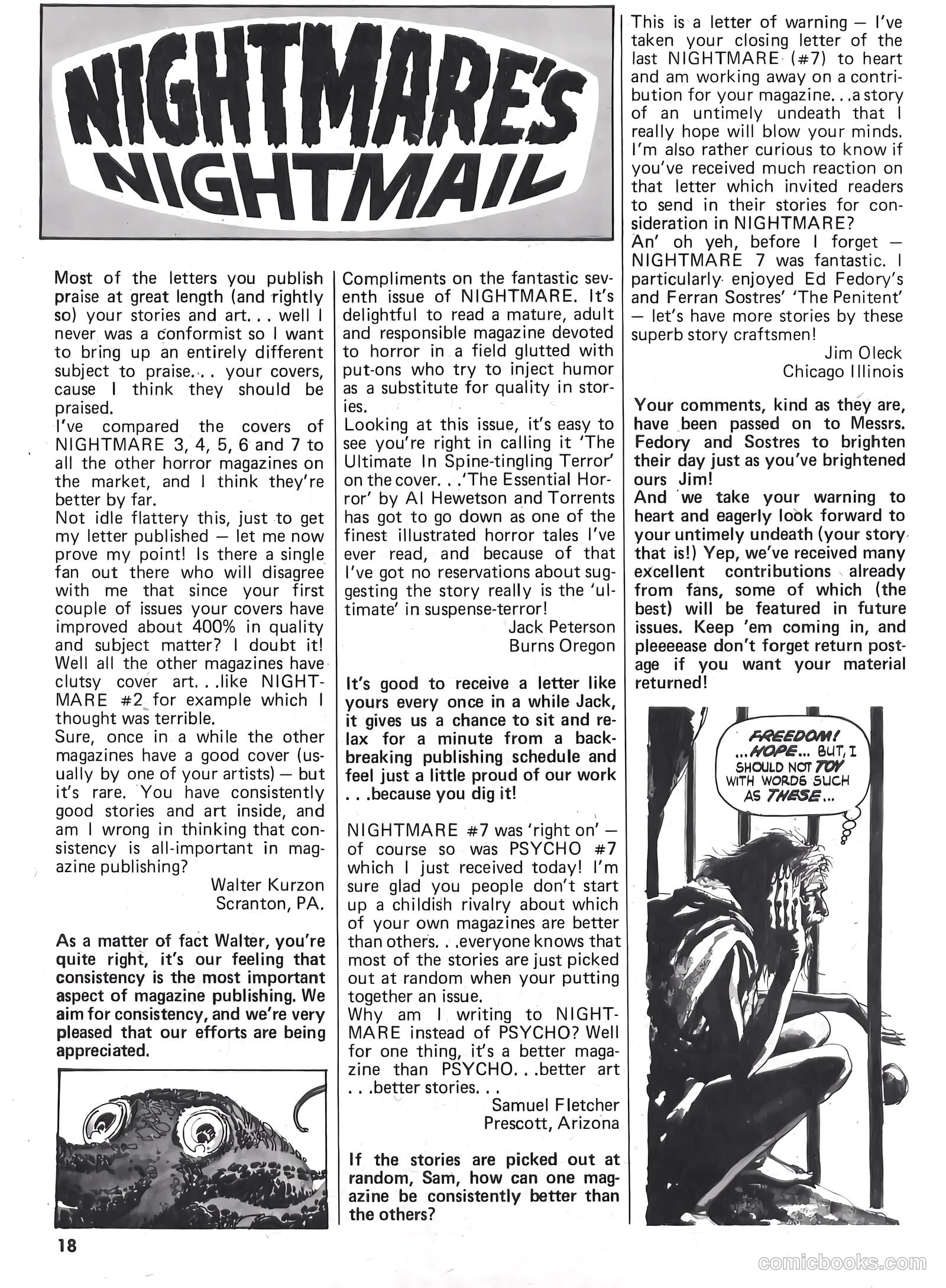 Nightmare #8 — page 18 of 68