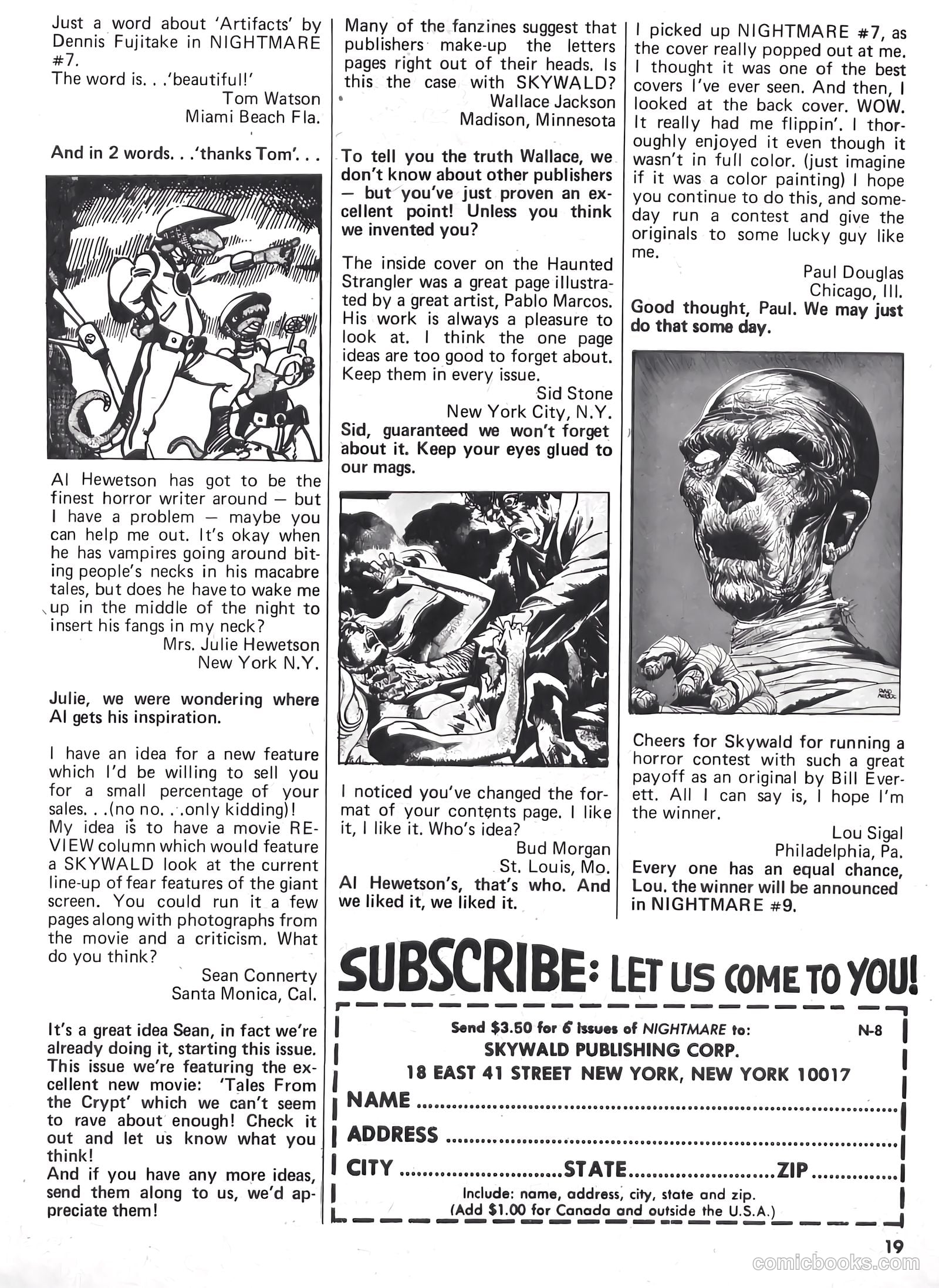Nightmare #8 — page 19 of 68