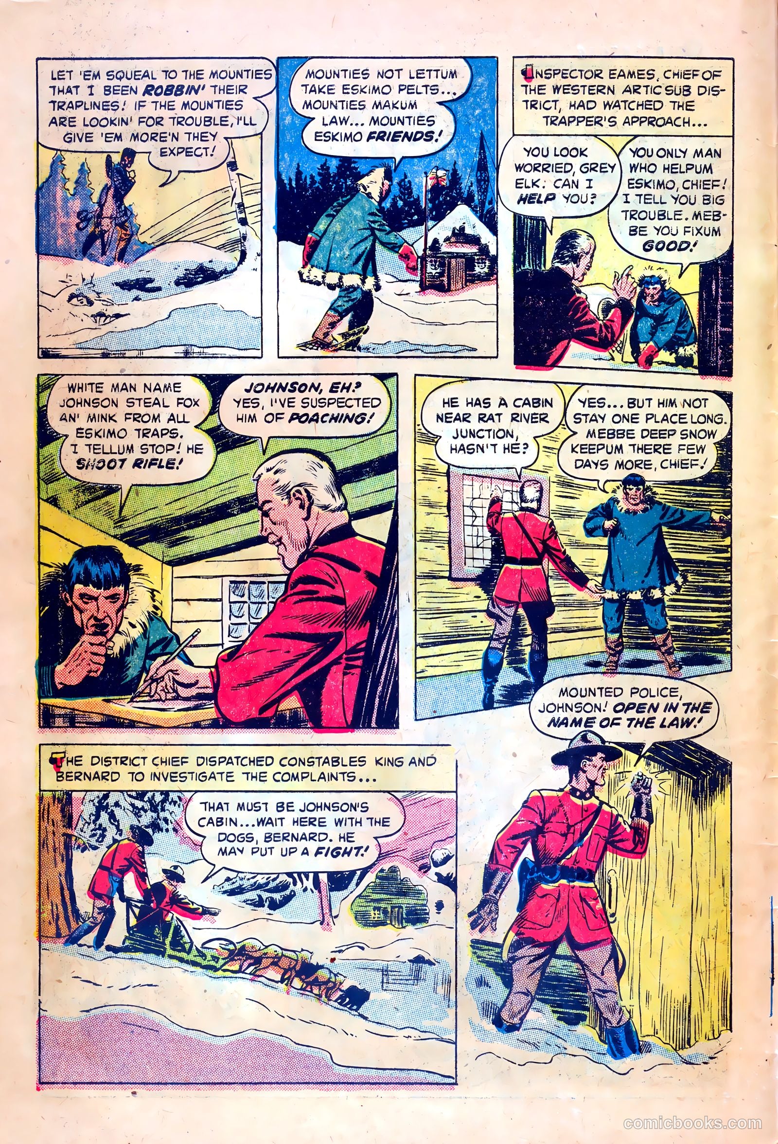Northwest Mounties #1 — page 4 of 36
