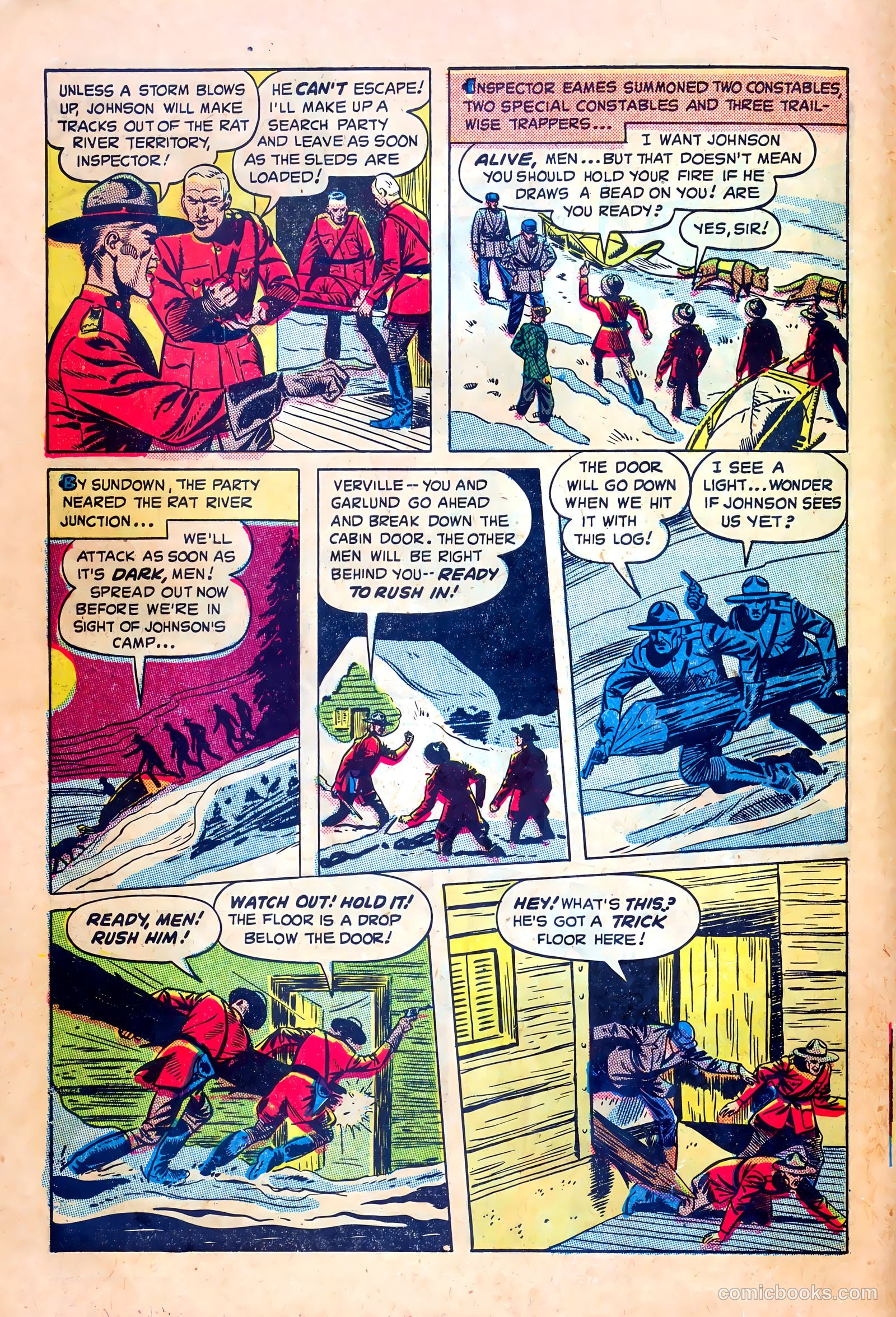 Northwest Mounties #1 — page 6 of 36