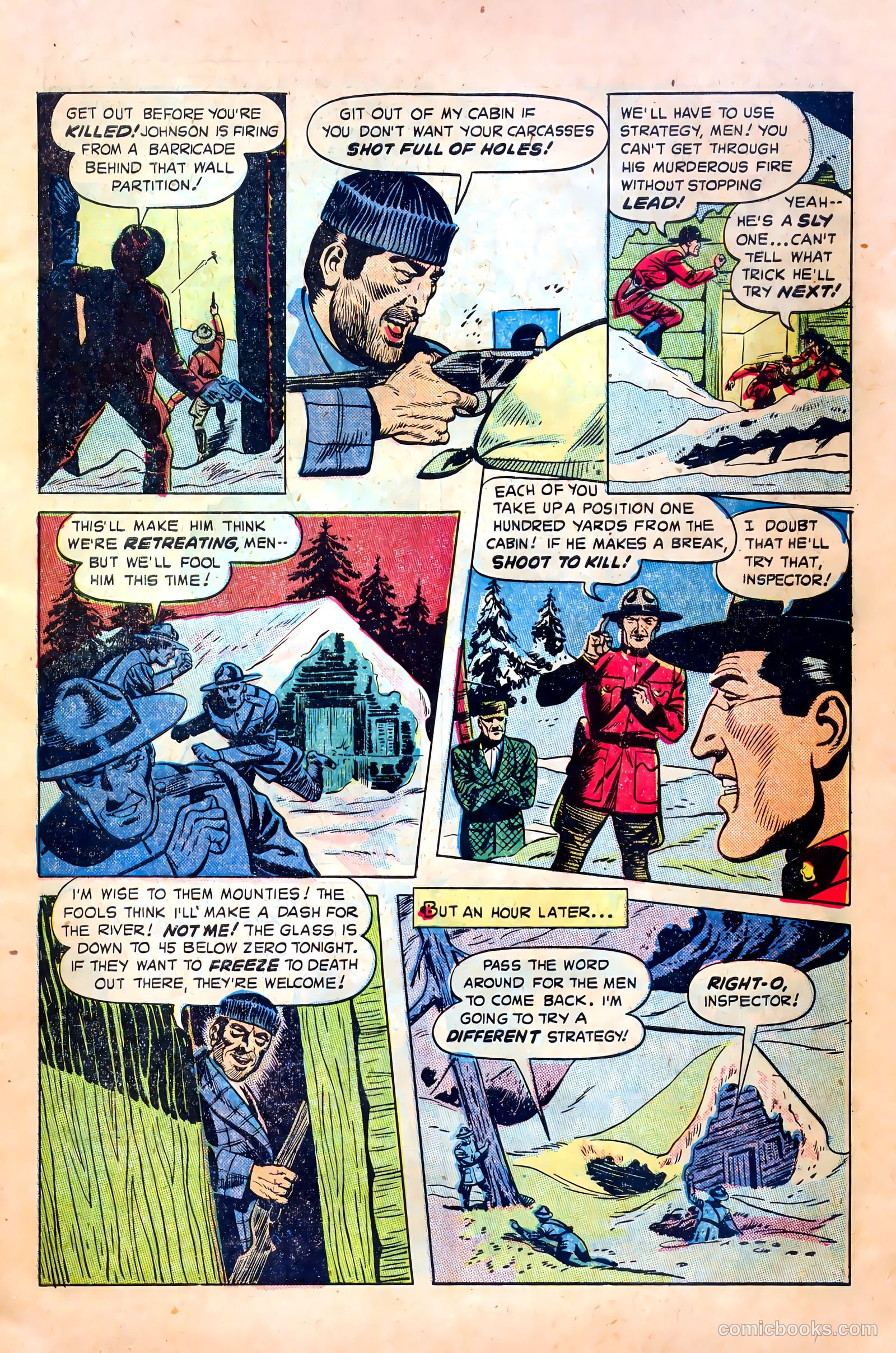 Northwest Mounties #1 — page 7 of 36