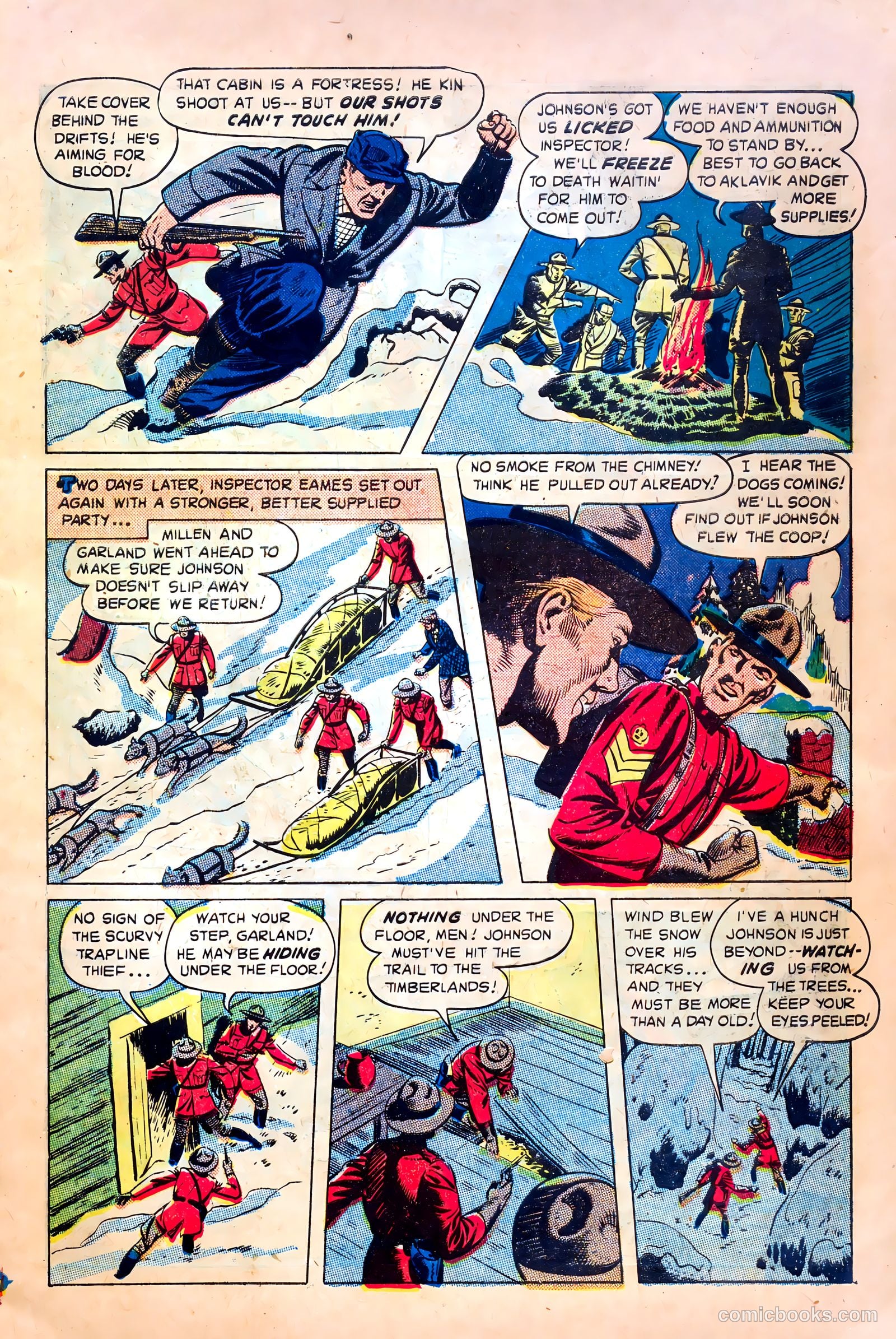 Northwest Mounties #1 — page 9 of 36