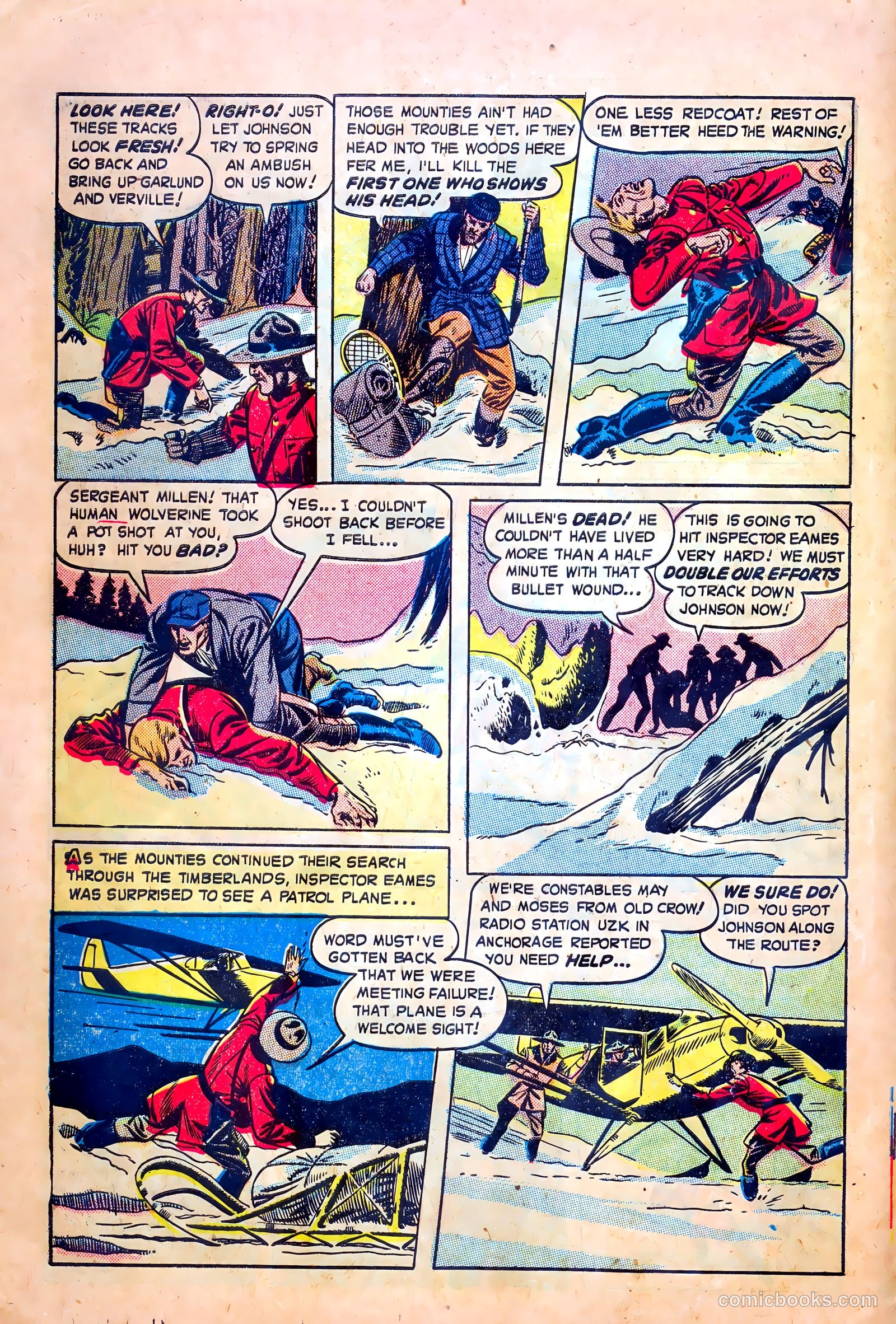 Northwest Mounties #1 — page 10 of 36