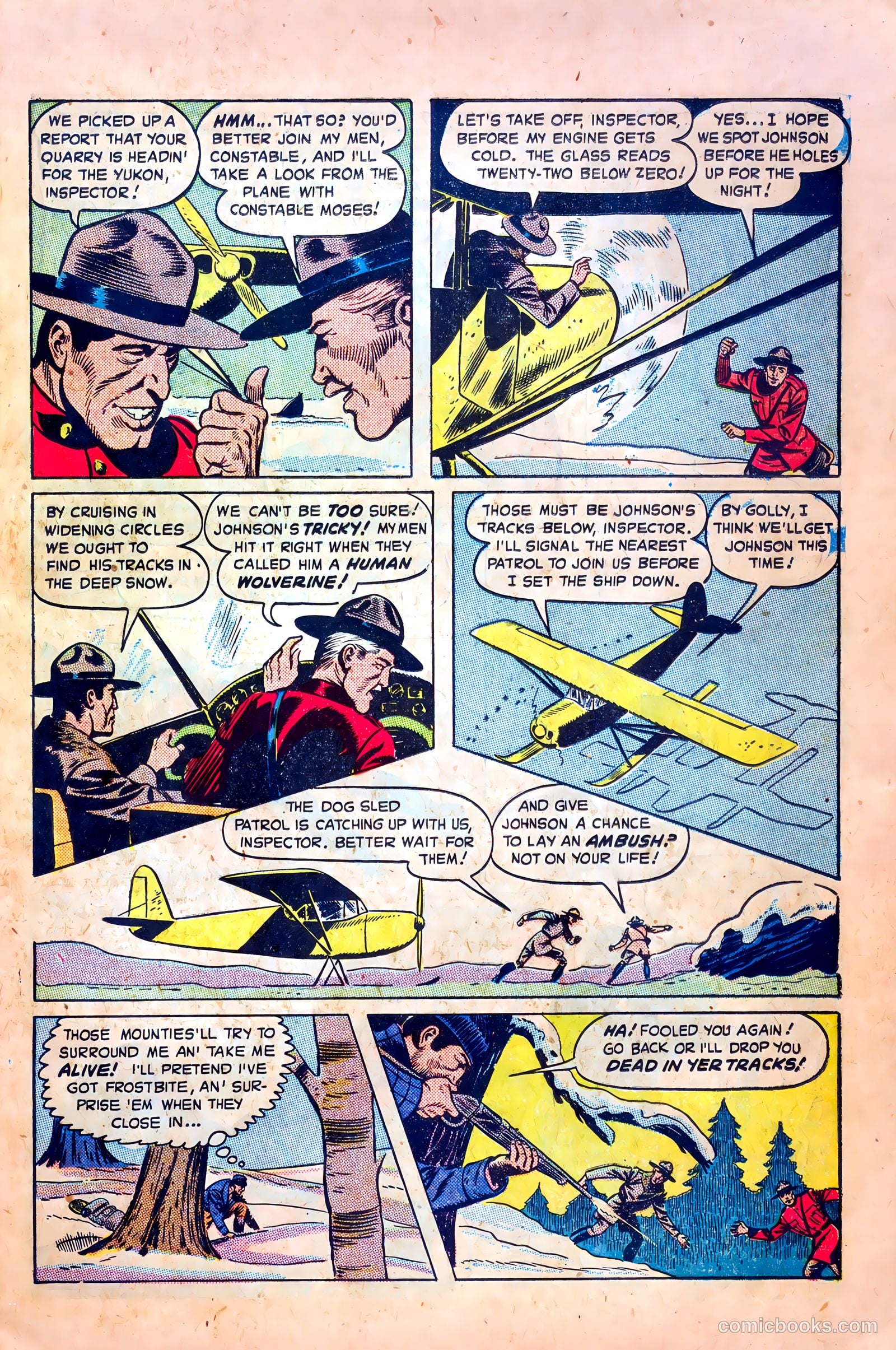 Northwest Mounties #1 — page 11 of 36