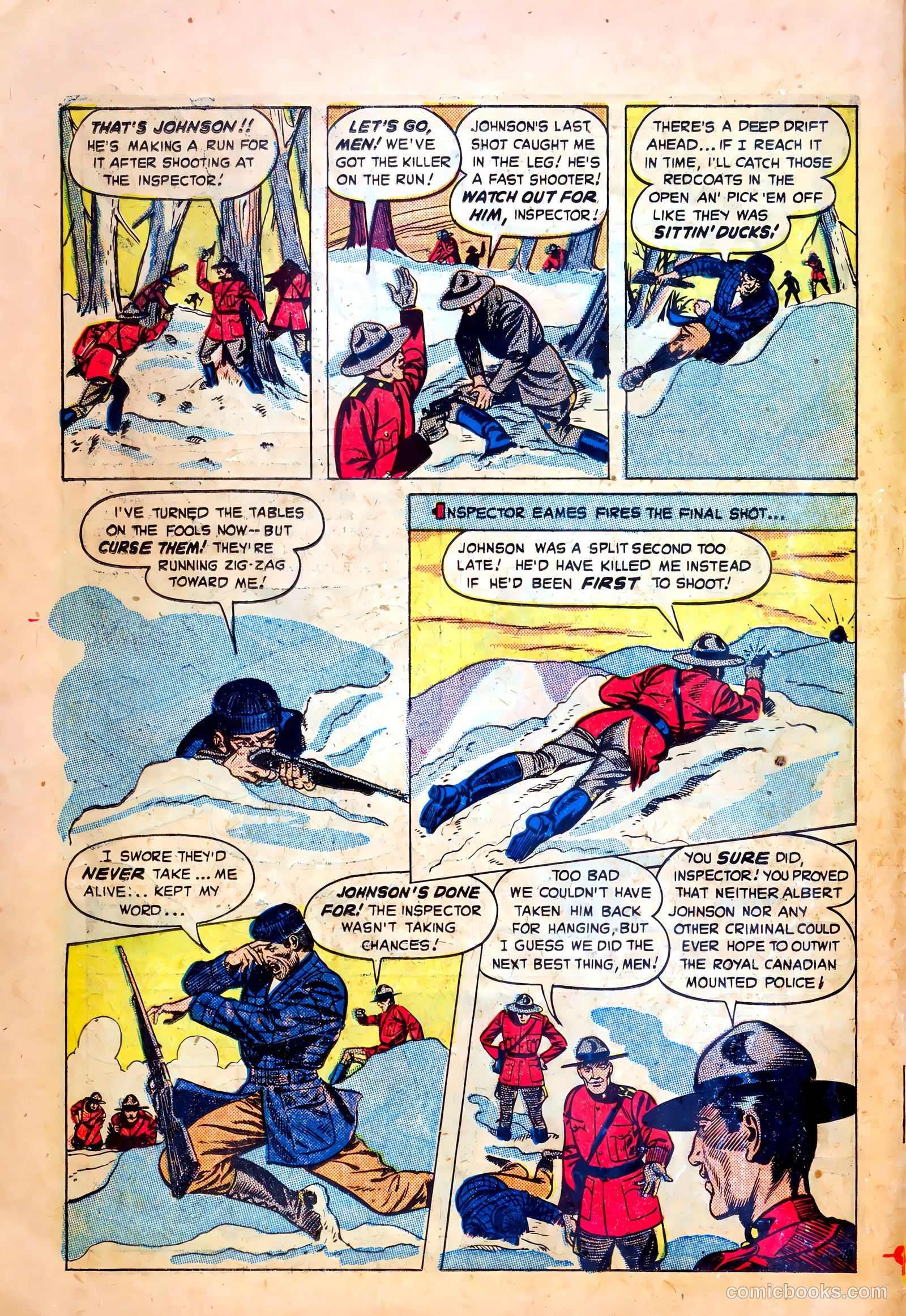 Northwest Mounties #1 — page 12 of 36