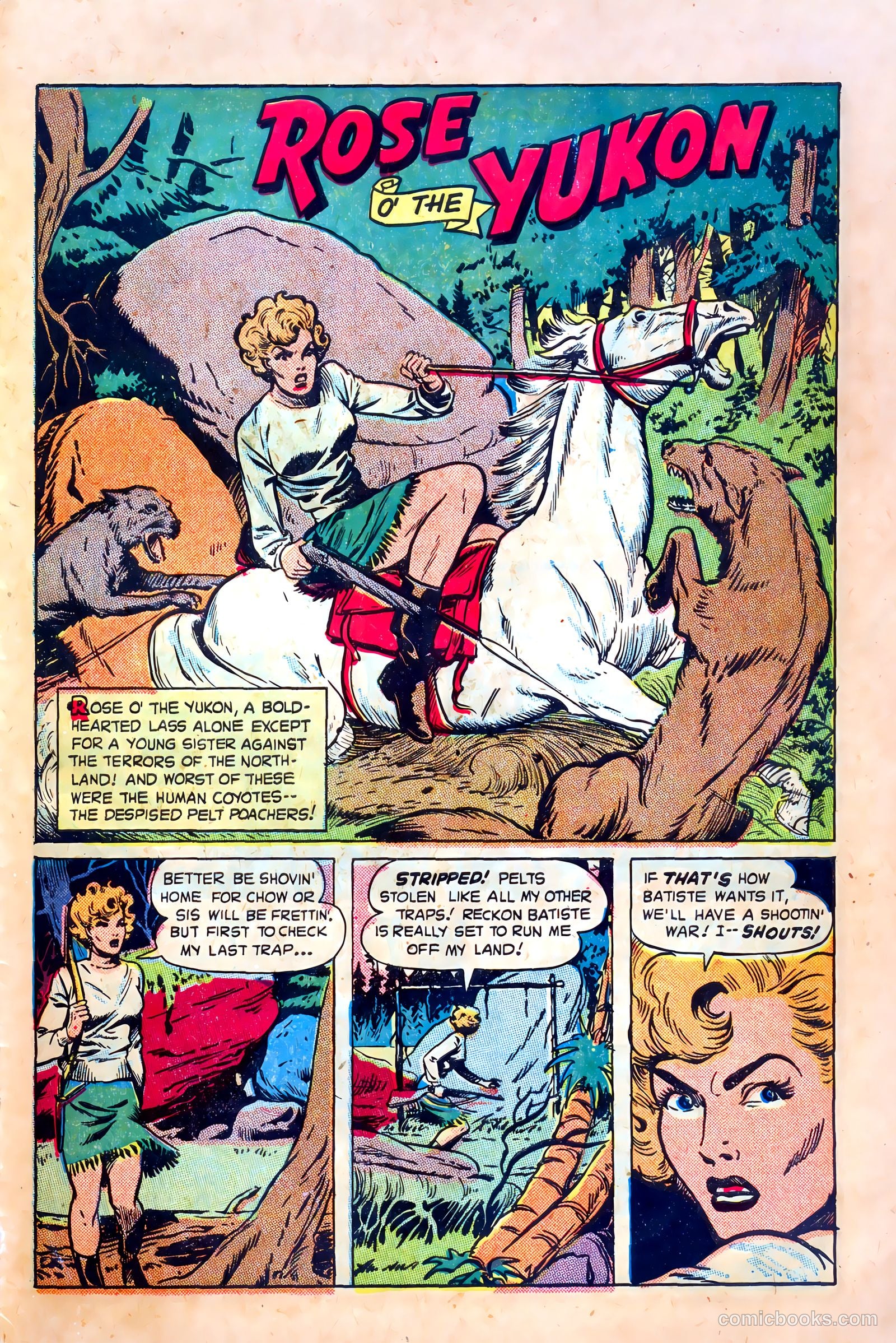 Northwest Mounties #1 — page 27 of 36