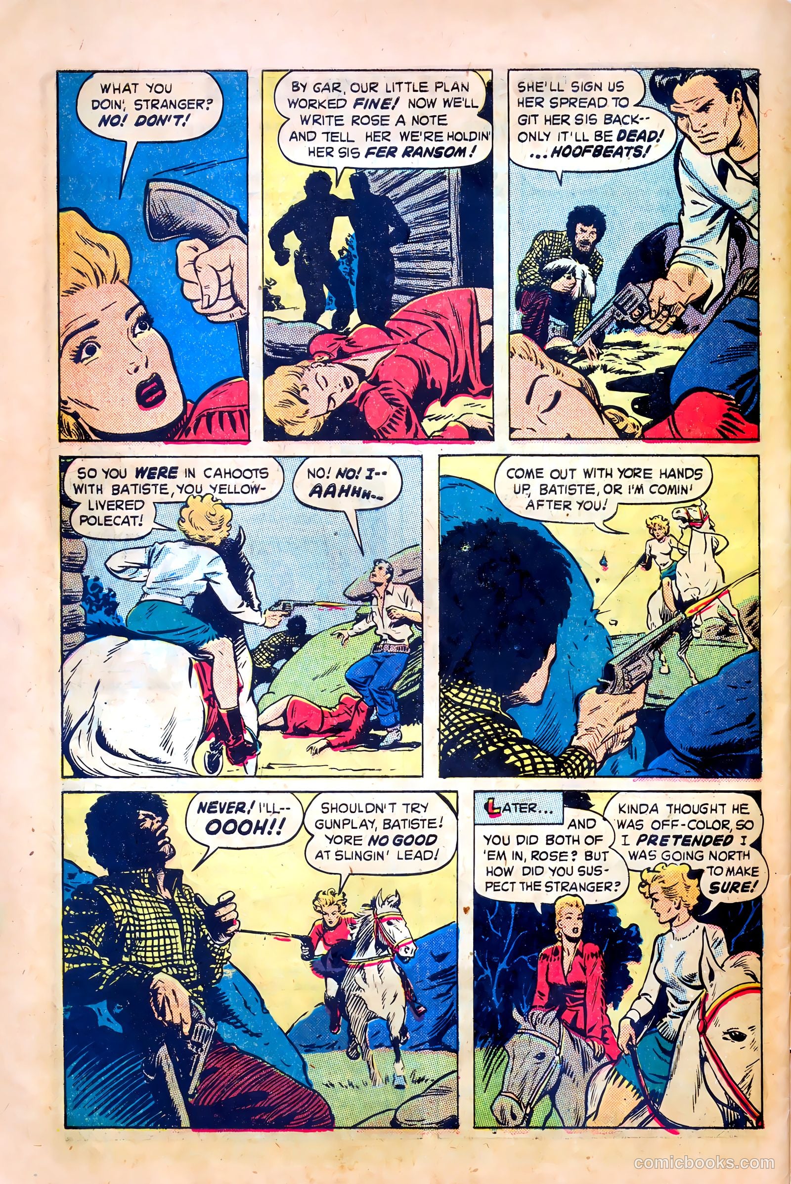Northwest Mounties #1 — page 32 of 36