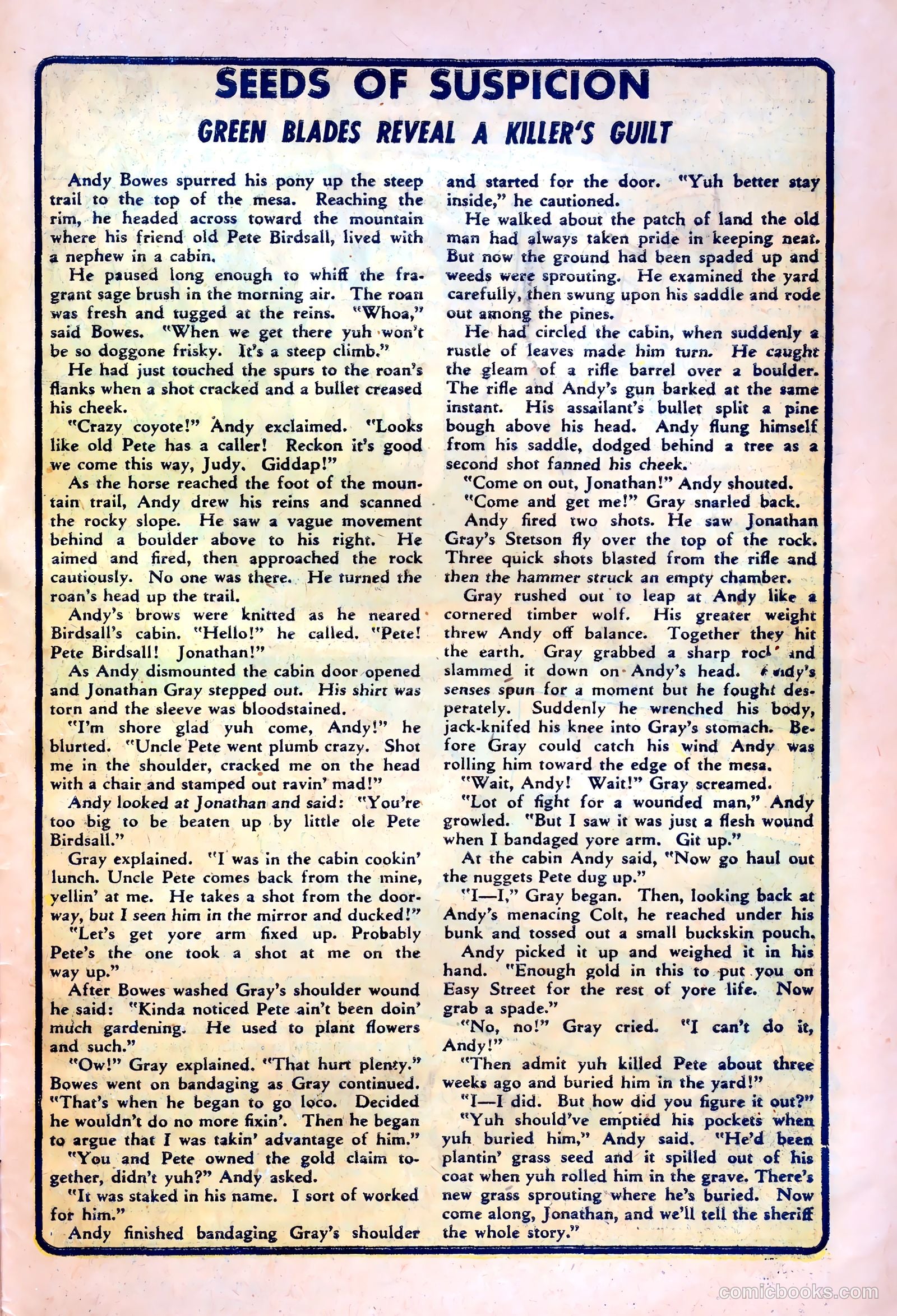 Northwest Mounties #1 — page 33 of 36