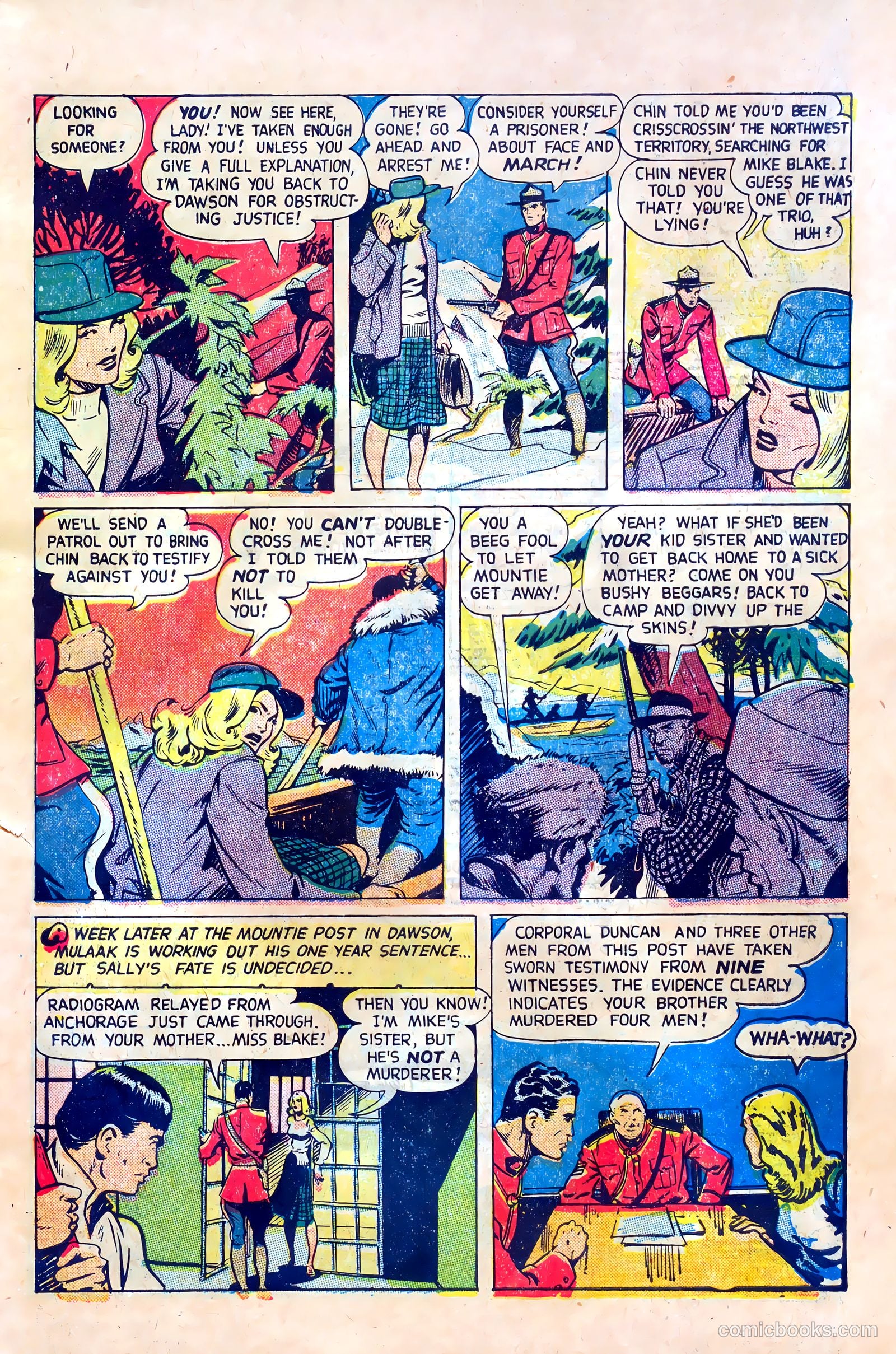 Northwest Mounties #2 — page 7 of 36