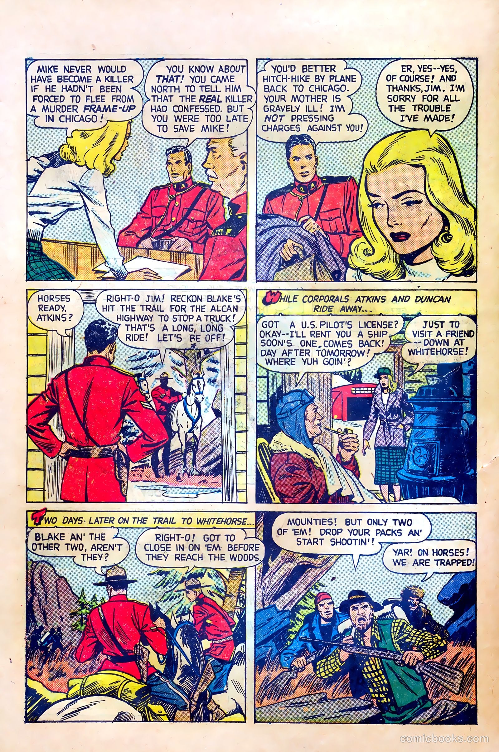Northwest Mounties #2 — page 8 of 36