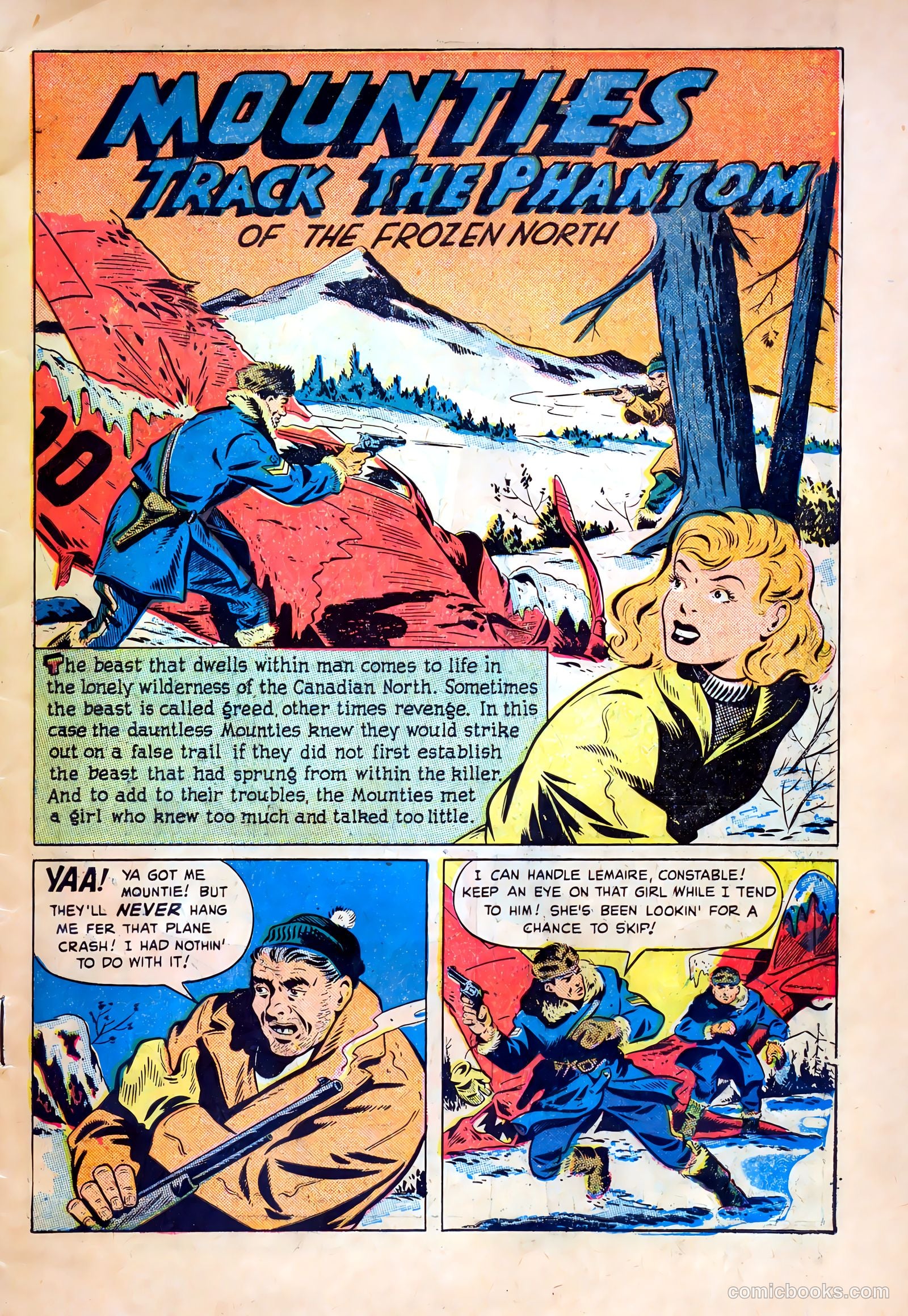 Northwest Mounties #3 — page 3 of 36