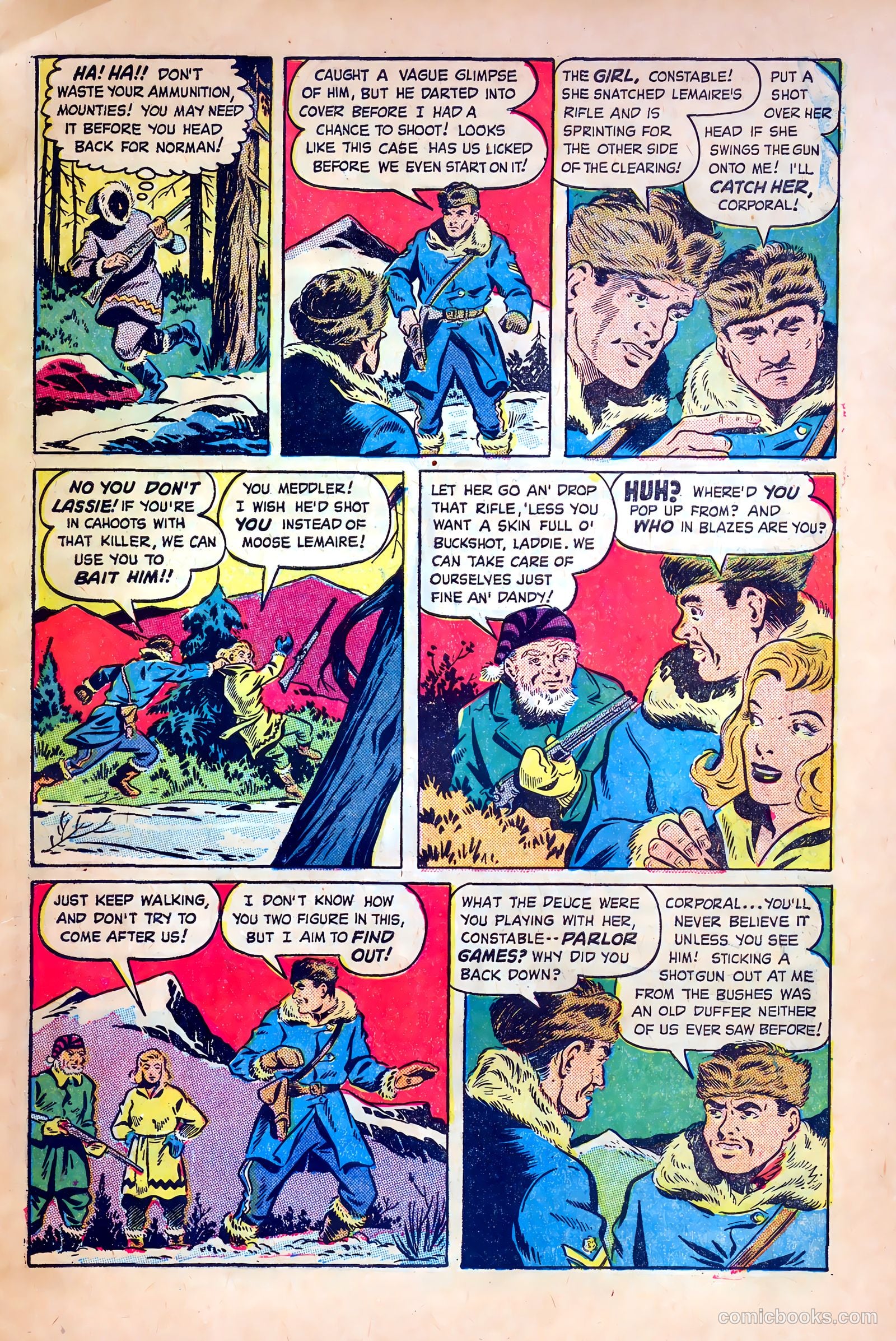 Northwest Mounties #3 — page 5 of 36