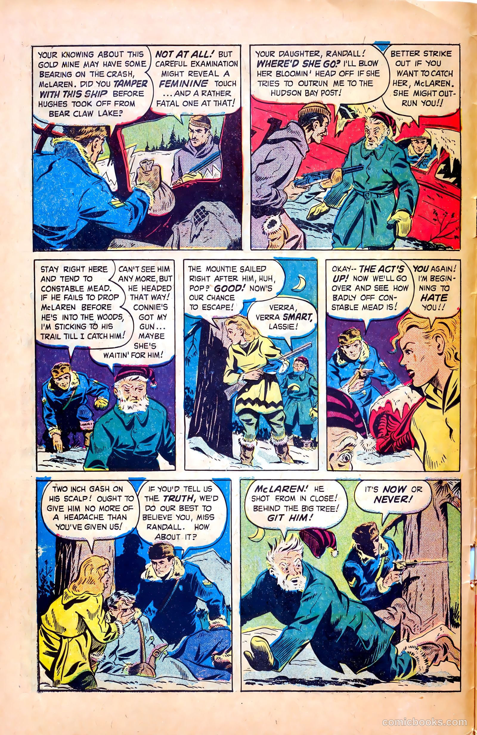 Northwest Mounties #3 — page 8 of 36