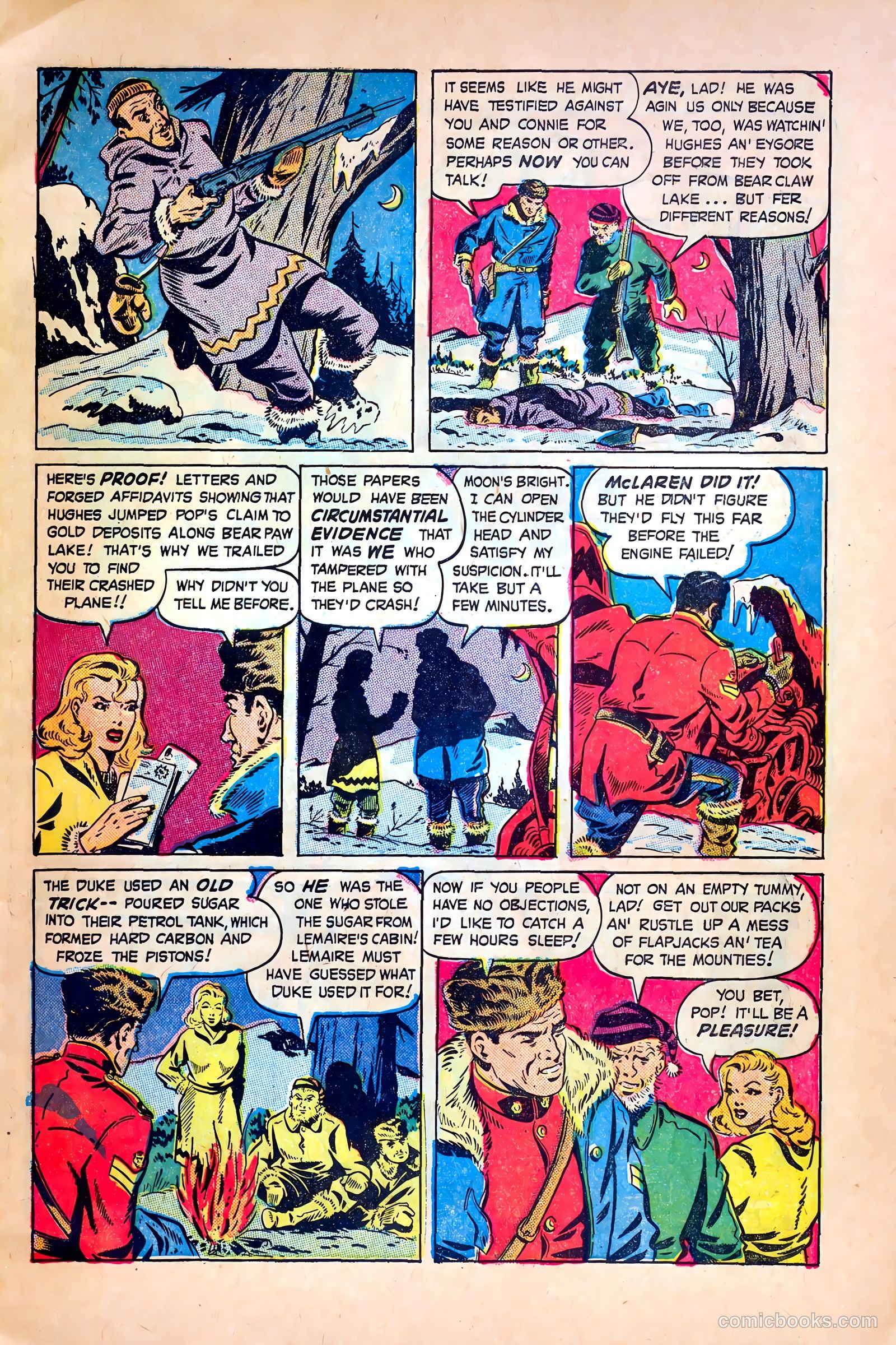 Northwest Mounties #3 — page 9 of 36