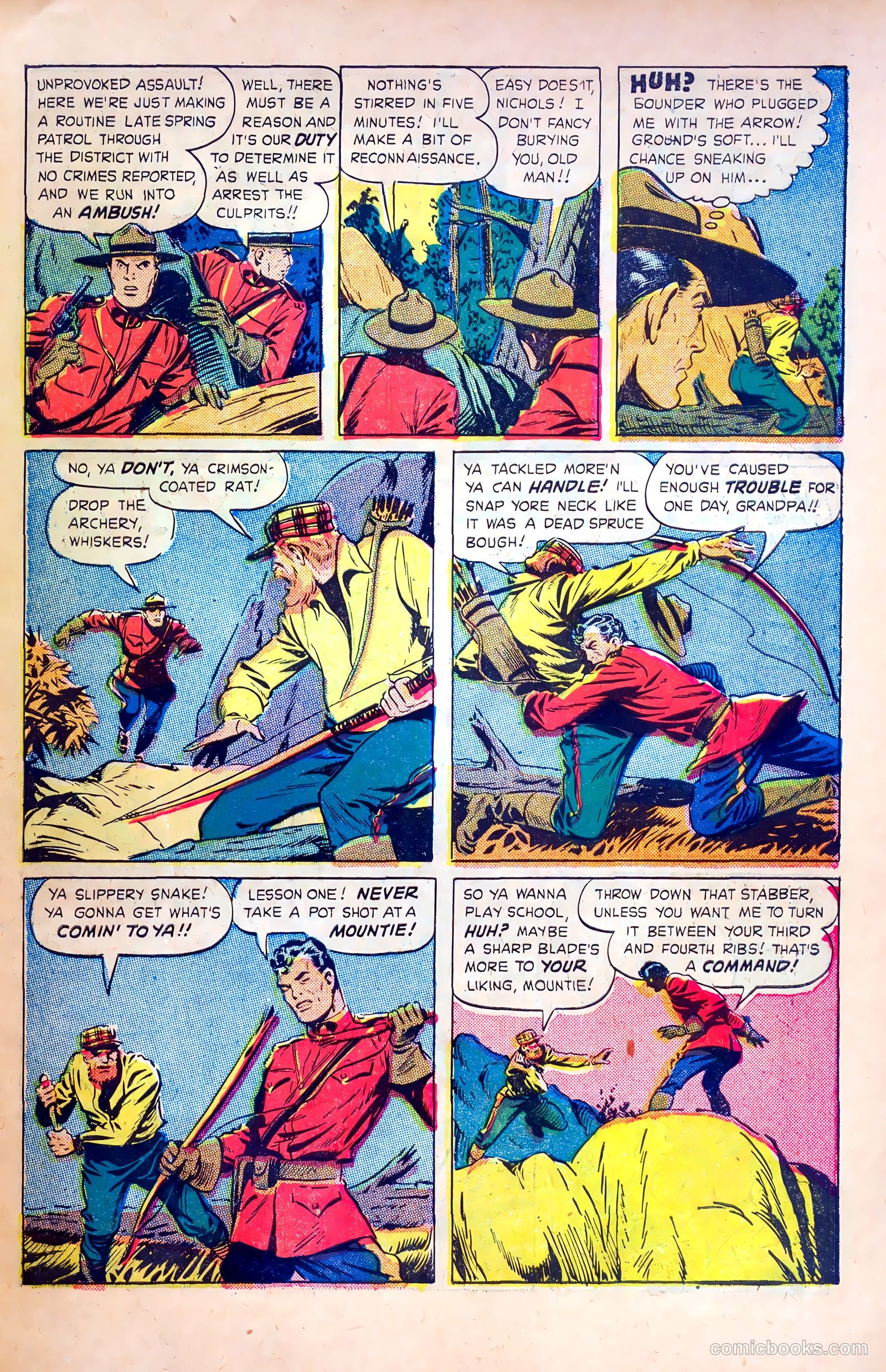 Northwest Mounties #3 — page 27 of 36