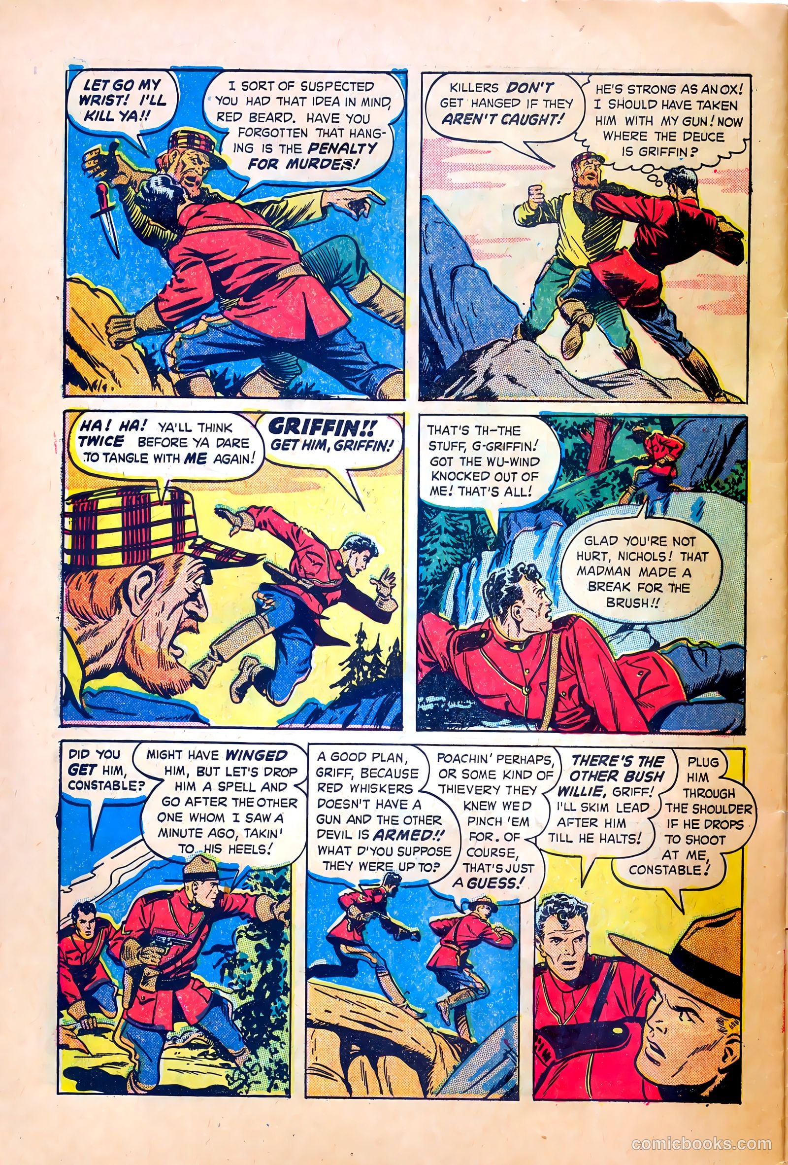 Northwest Mounties #3 — page 28 of 36