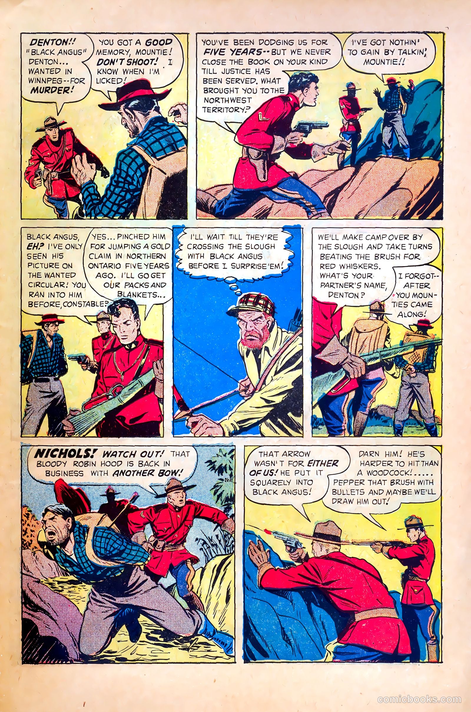 Northwest Mounties #3 — page 29 of 36