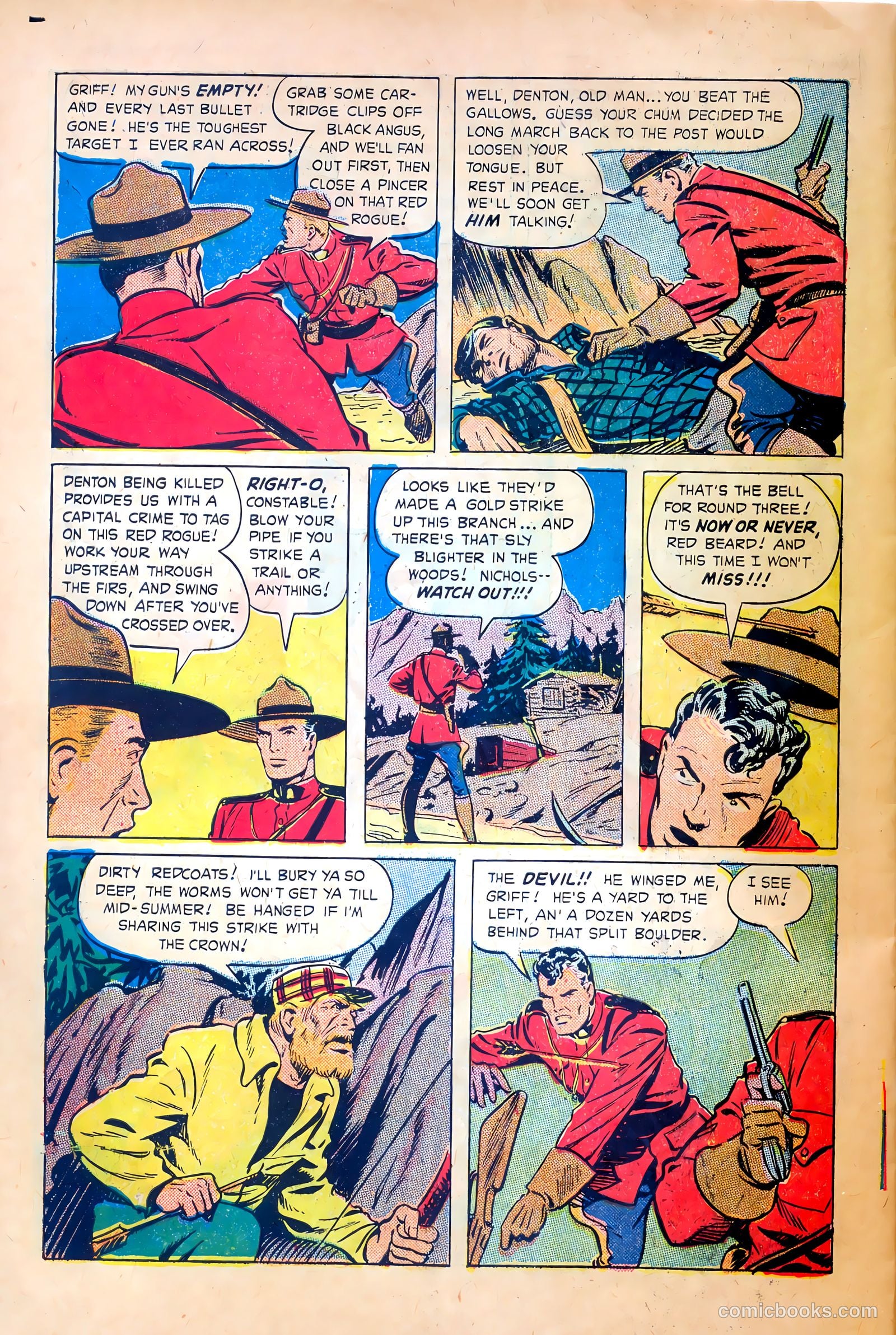 Northwest Mounties #3 — page 30 of 36
