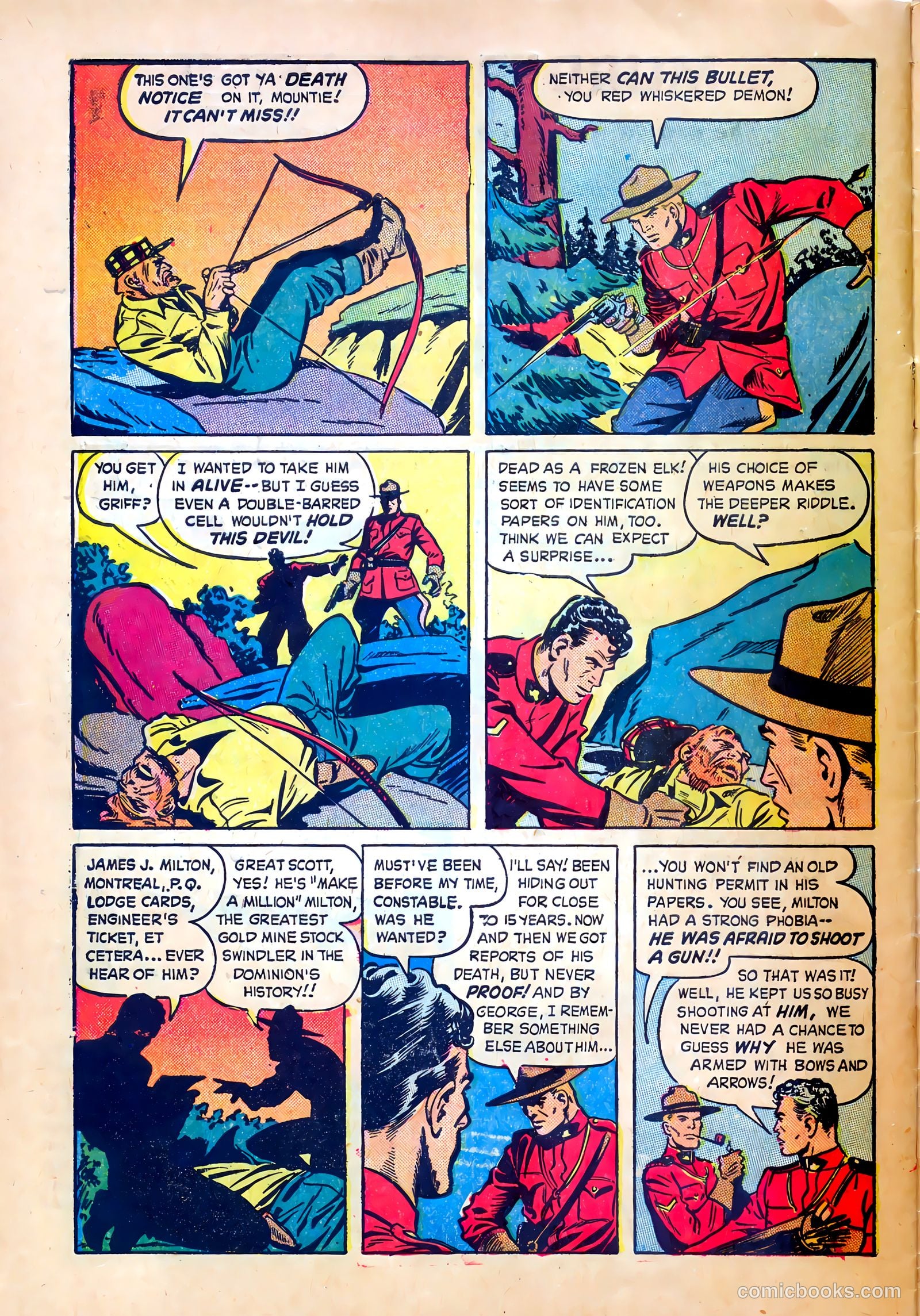 Northwest Mounties #3 — page 32 of 36