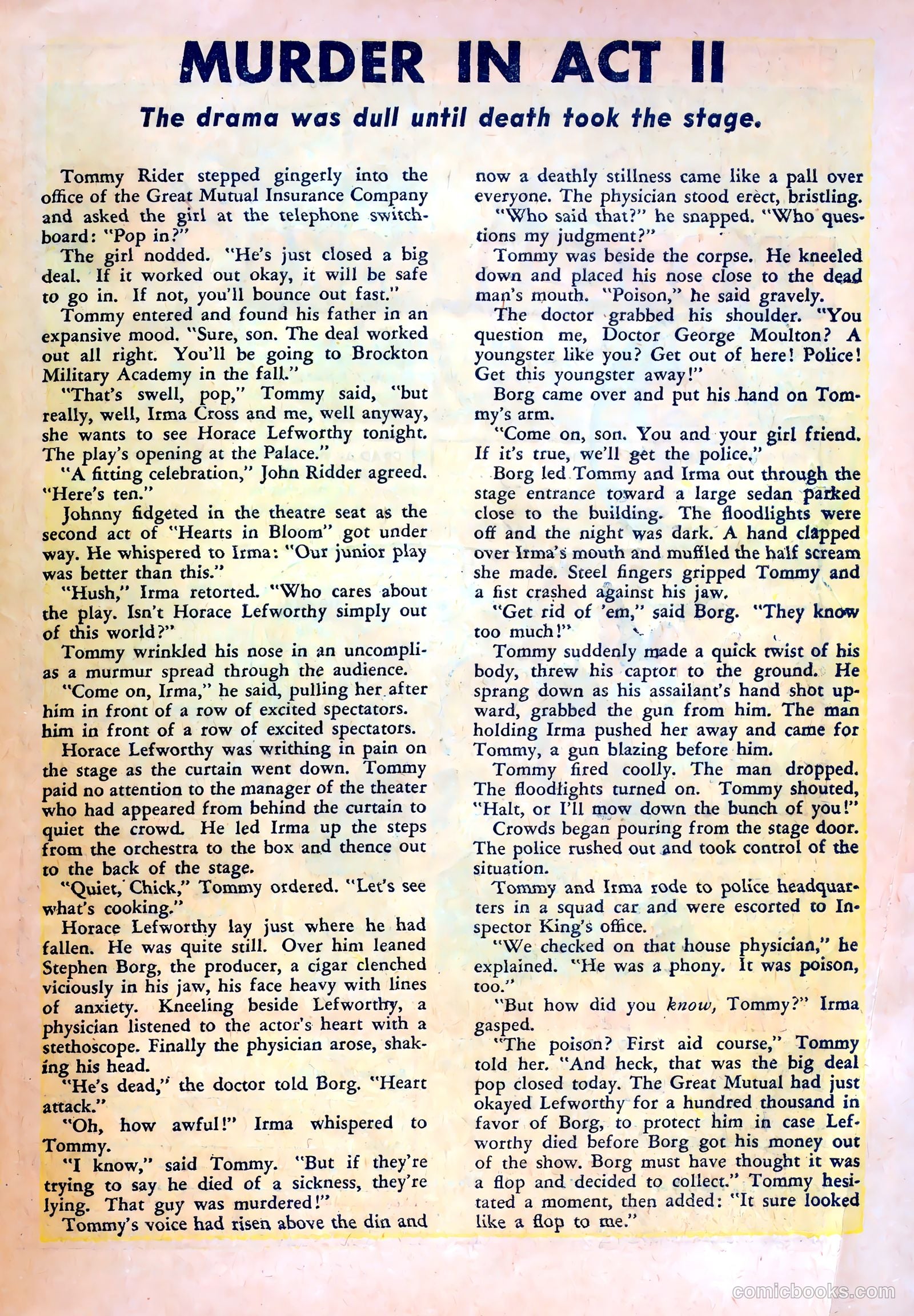 Northwest Mounties #3 — page 33 of 36