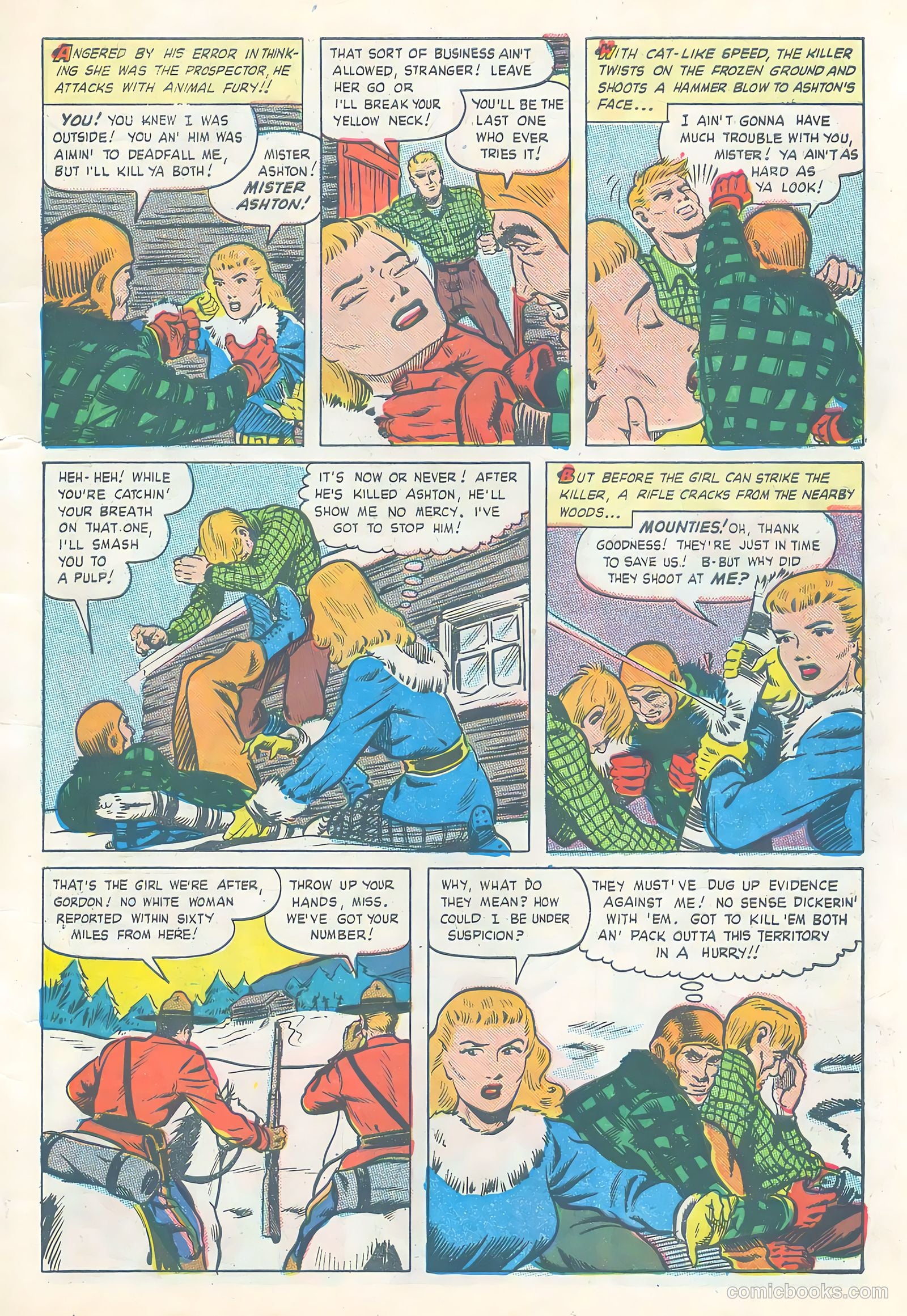 Northwest Mounties #4 — page 7 of 36