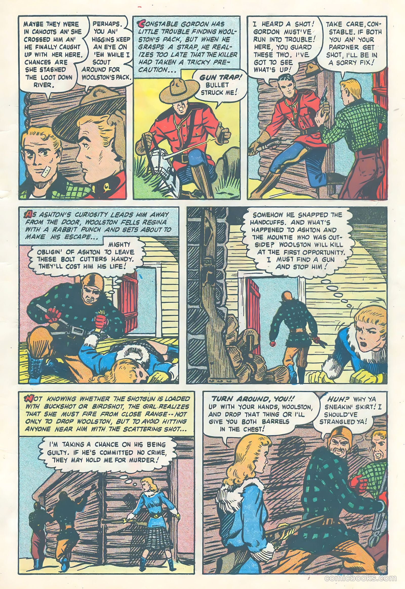 Northwest Mounties #4 — page 9 of 36