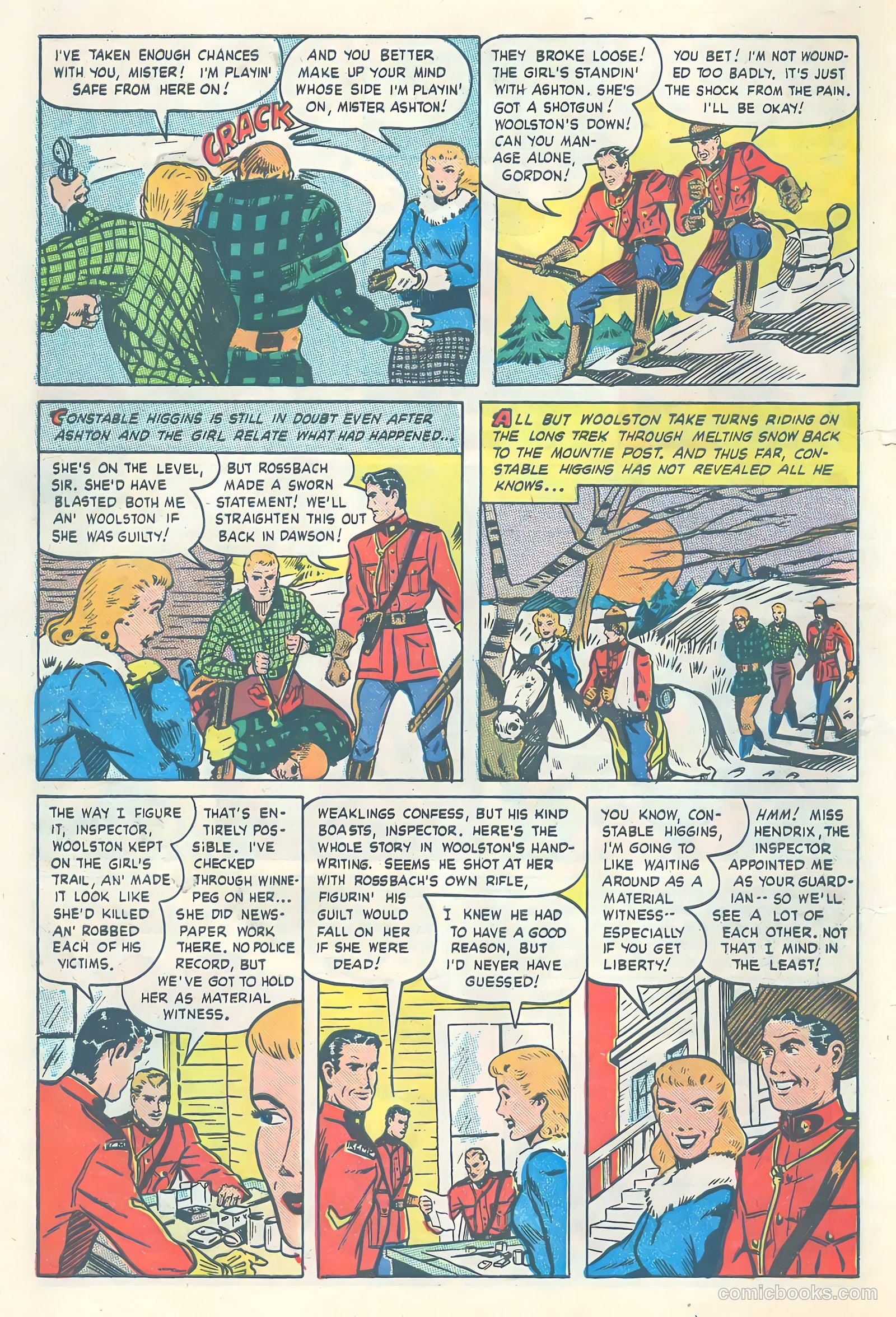 Northwest Mounties #4 — page 10 of 36