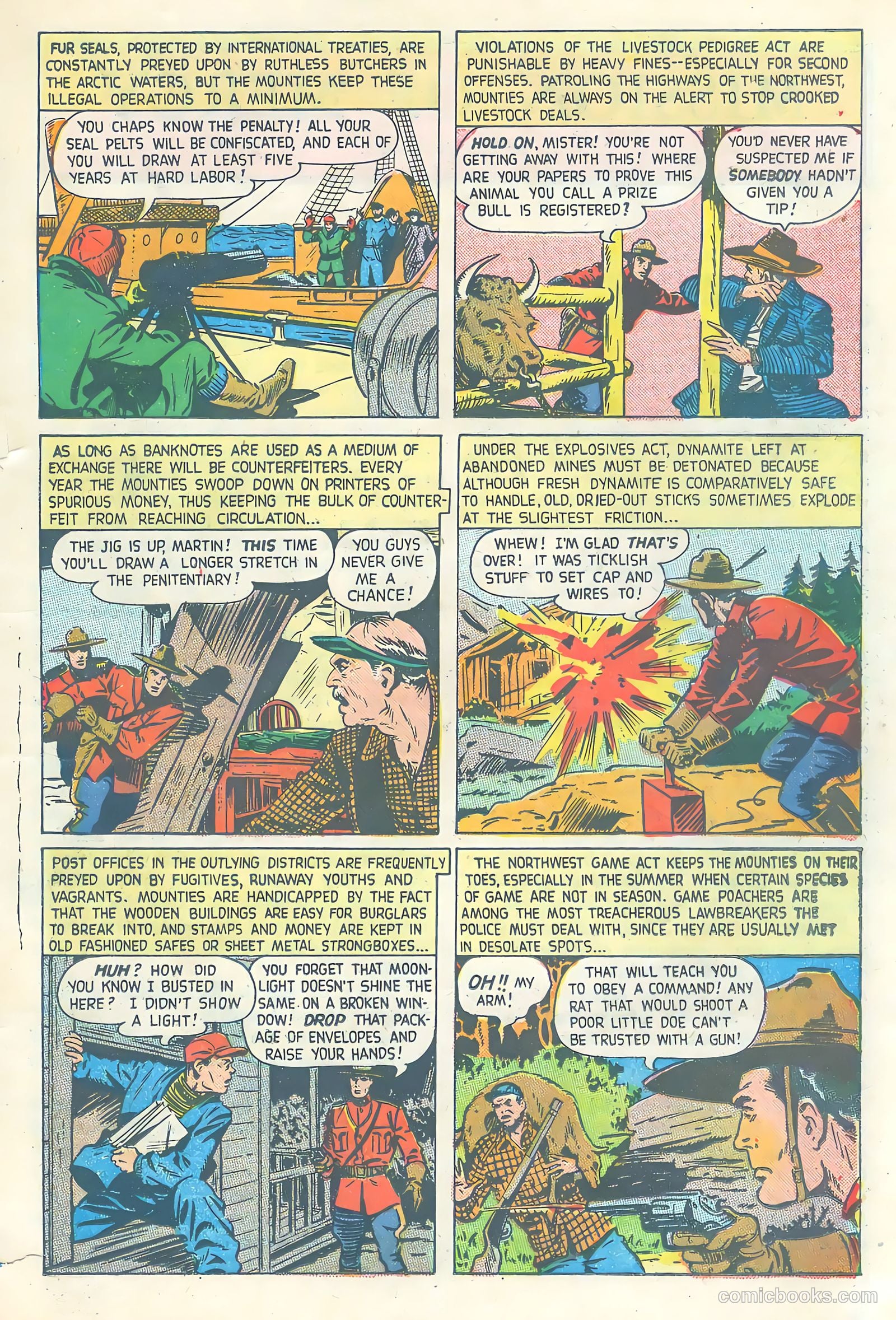 Northwest Mounties #4 — page 19 of 36