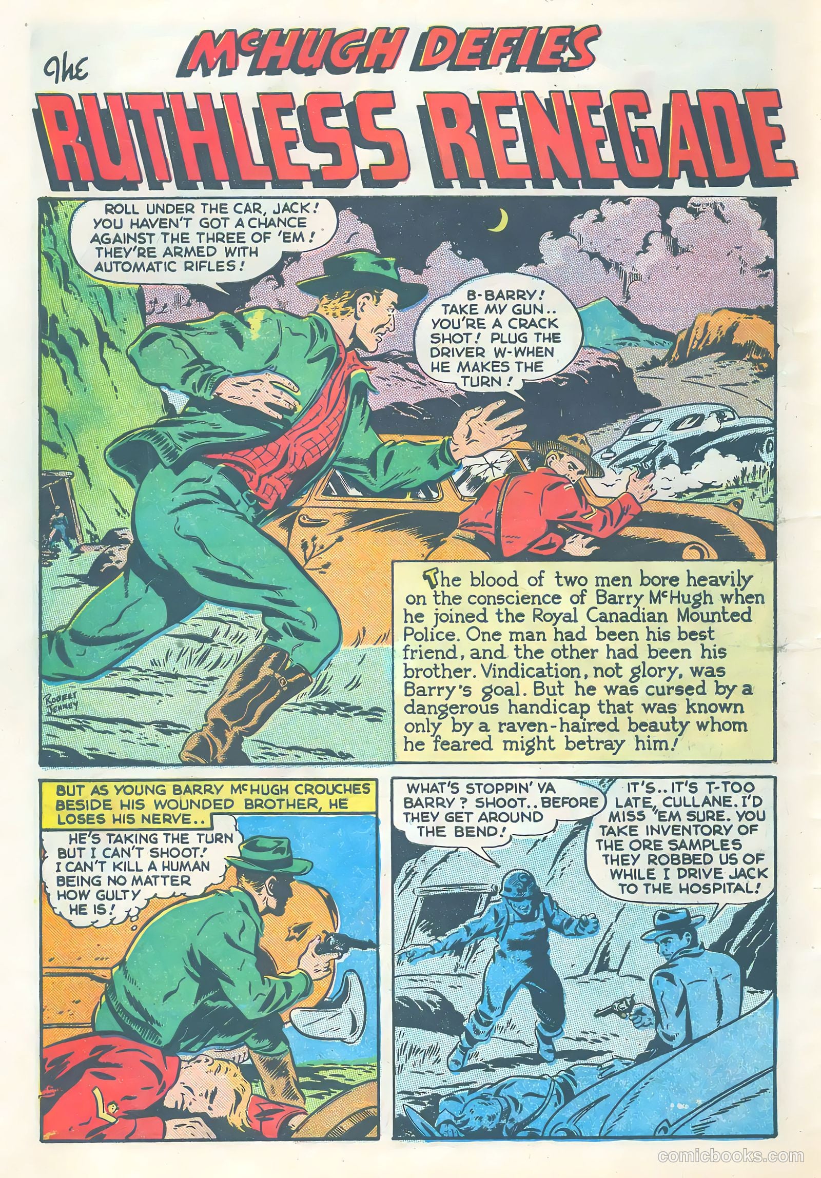 Northwest Mounties #4 — page 28 of 36