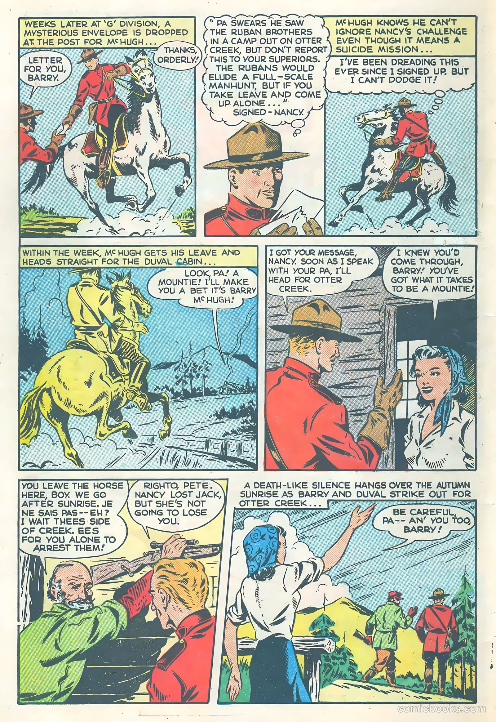 Northwest Mounties #4 — page 32 of 36