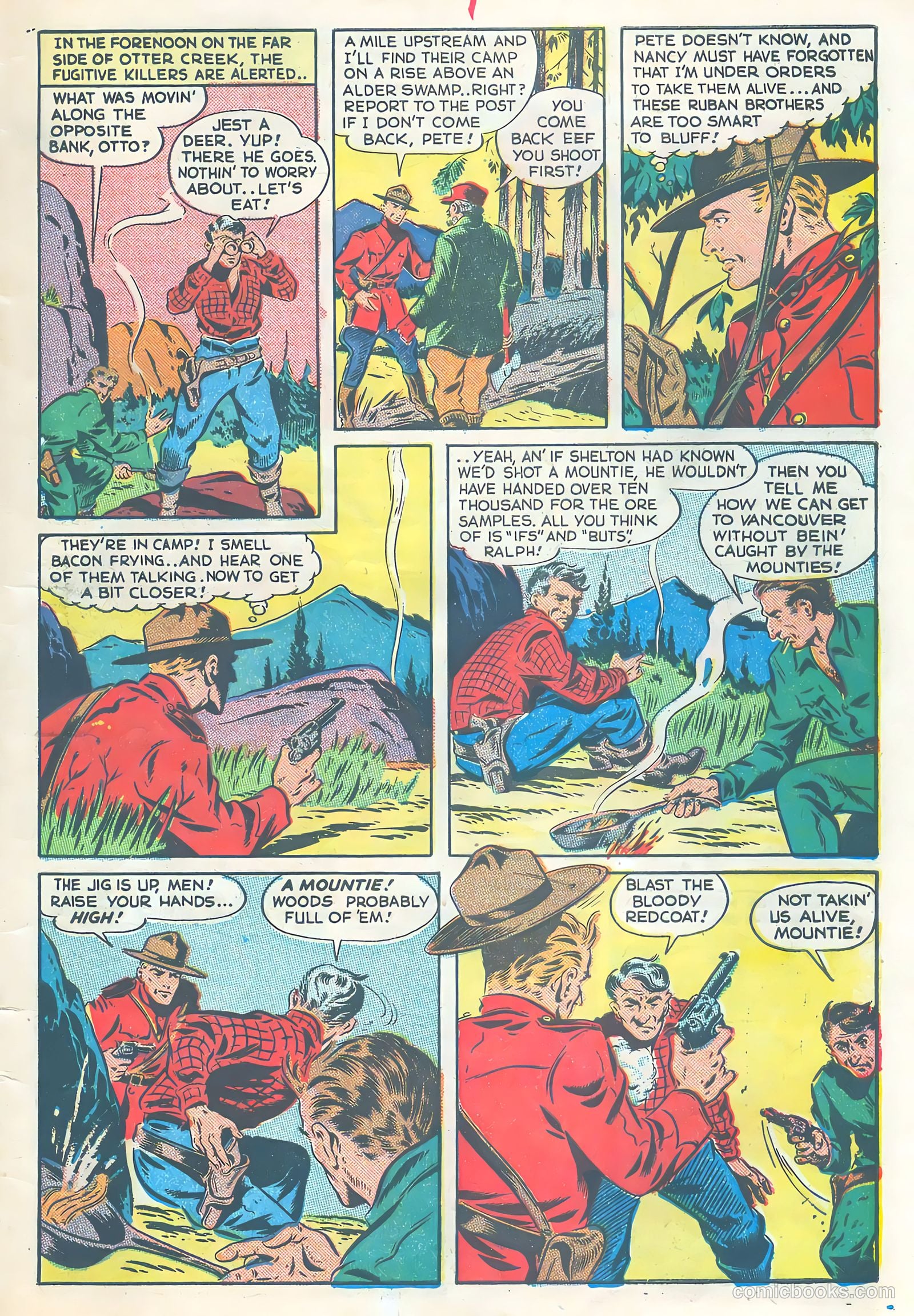 Northwest Mounties #4 — page 33 of 36