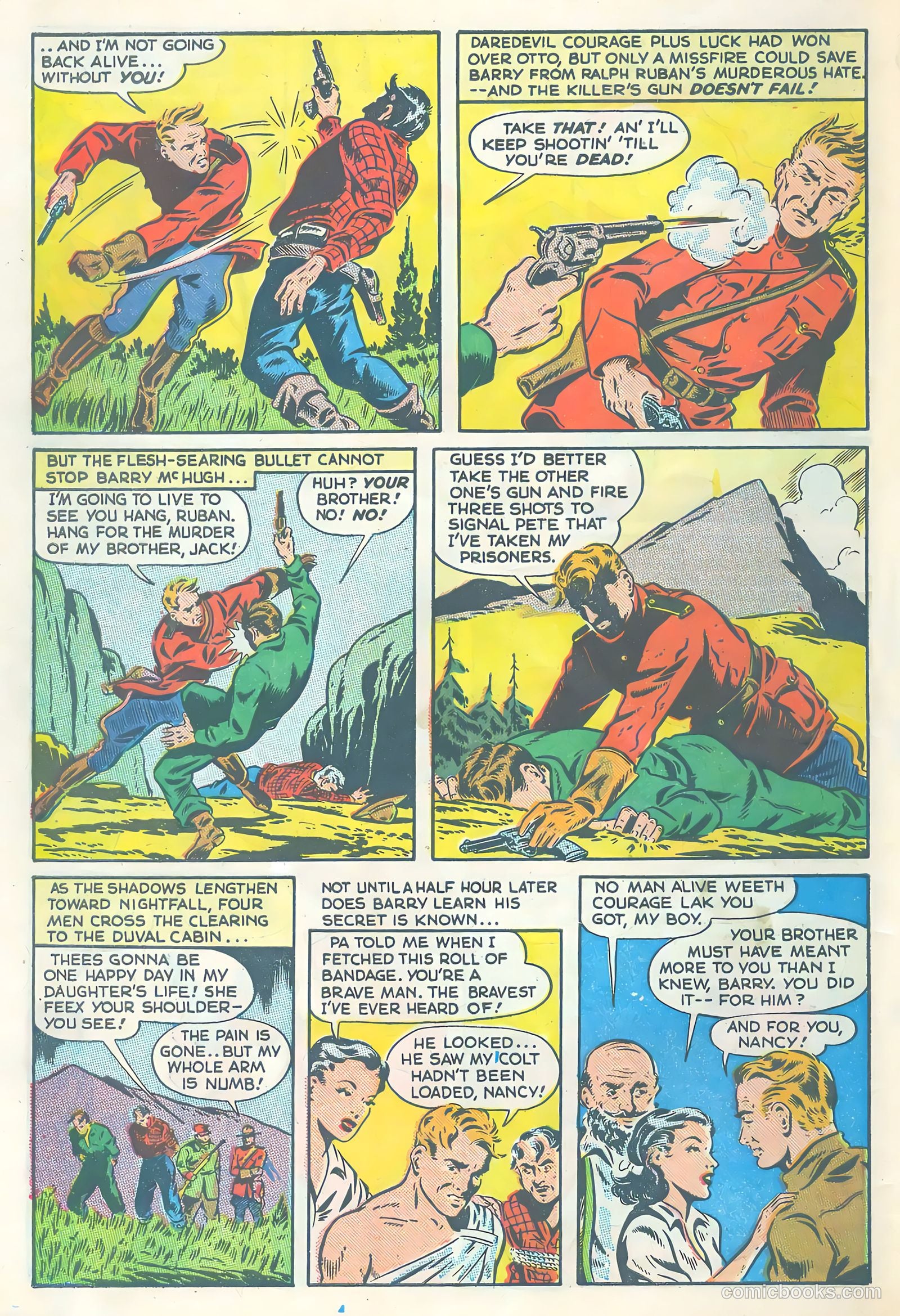 Northwest Mounties #4 — page 34 of 36