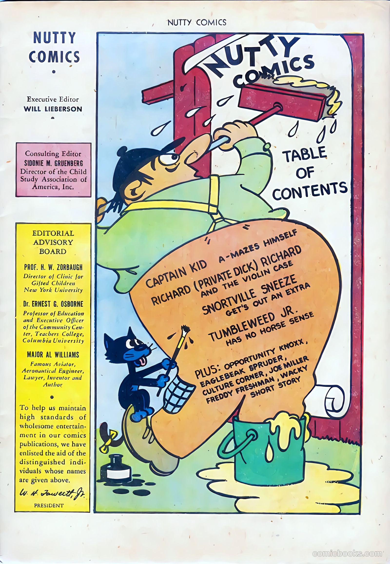 Nutty Comics #1 — page 3 of 37