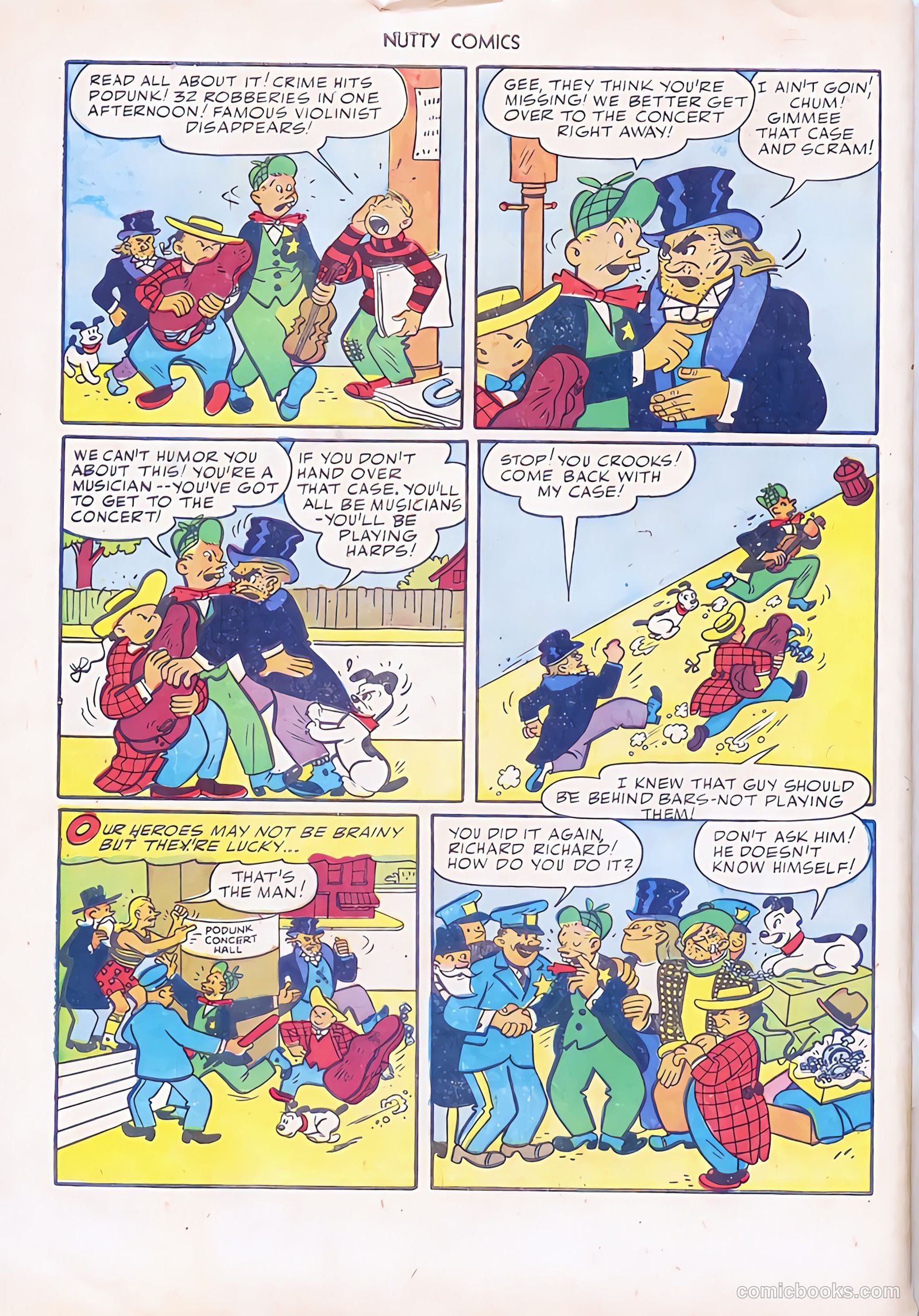 Nutty Comics #1 — page 34 of 37