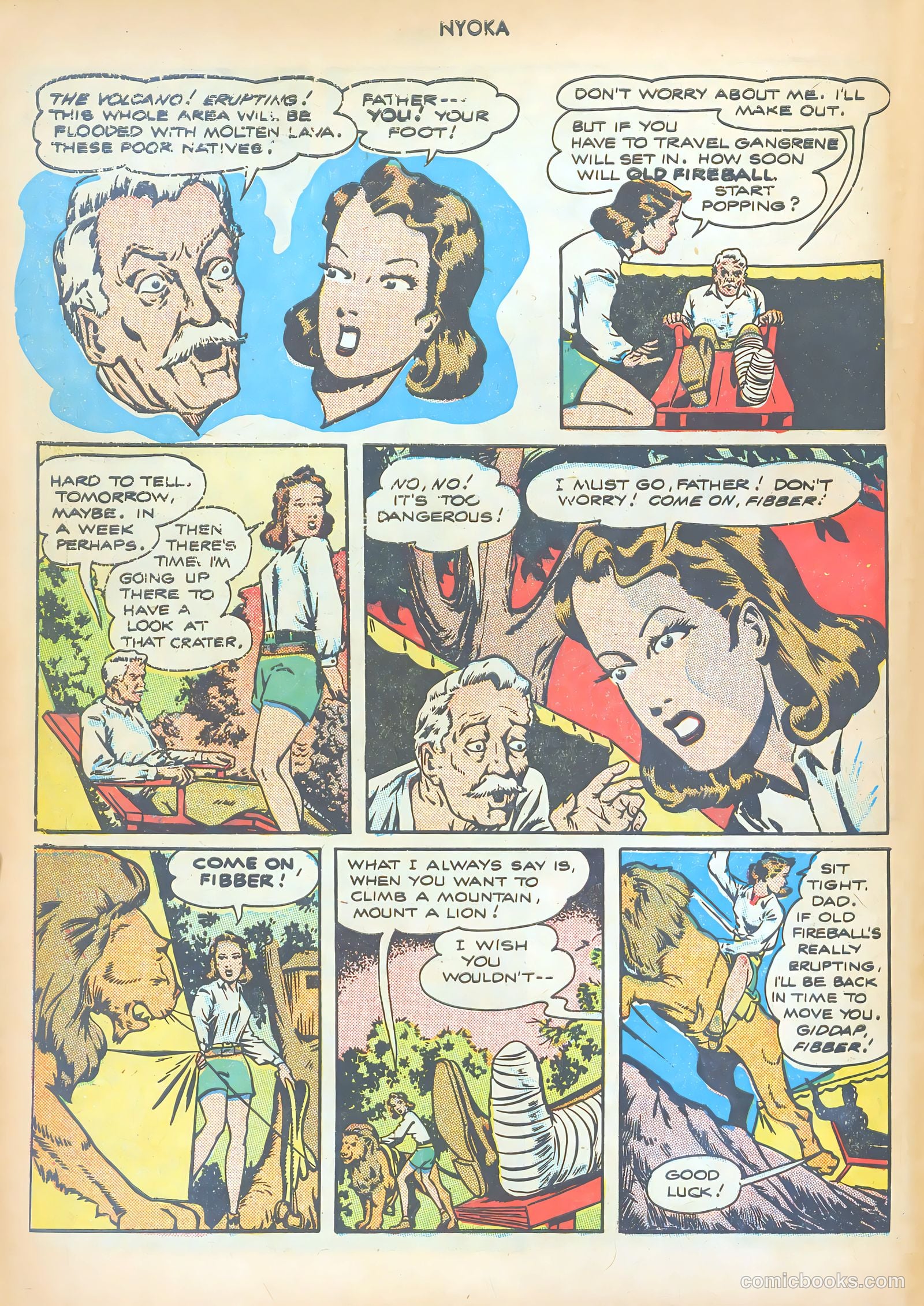 Nyoka the Jungle Girl #10 — page 6 of 52