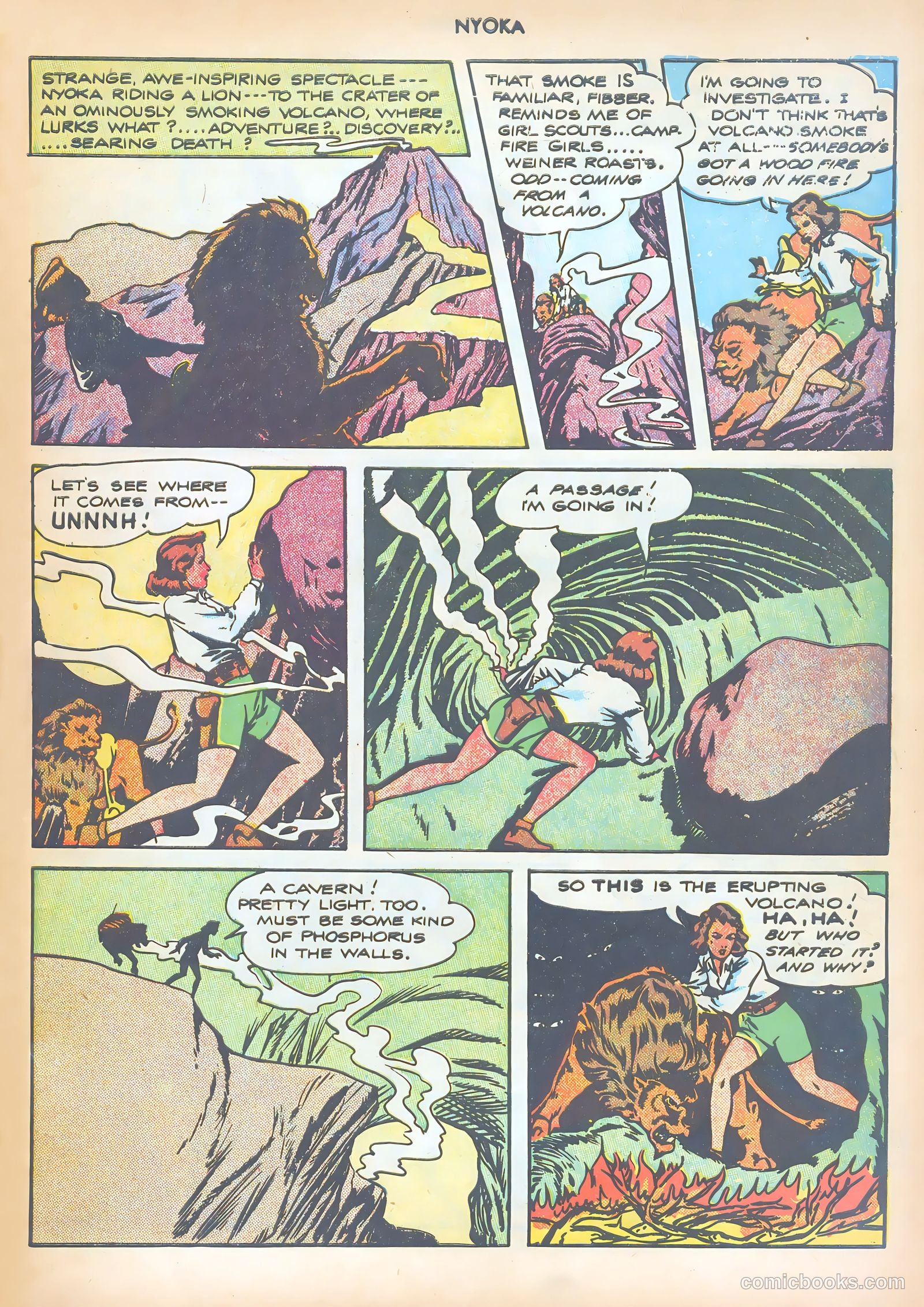 Nyoka the Jungle Girl #10 — page 7 of 52