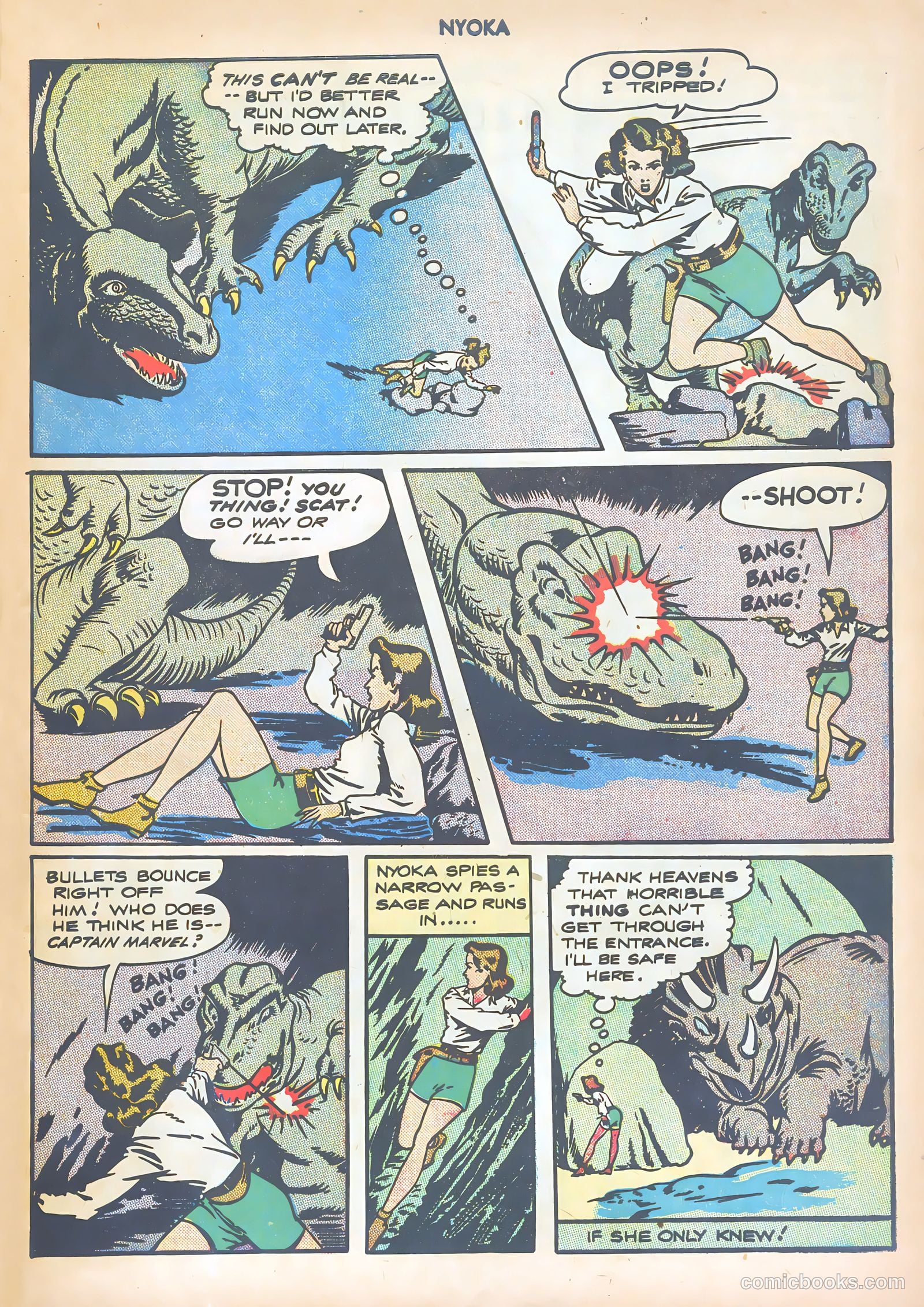 Nyoka the Jungle Girl #10 — page 9 of 52